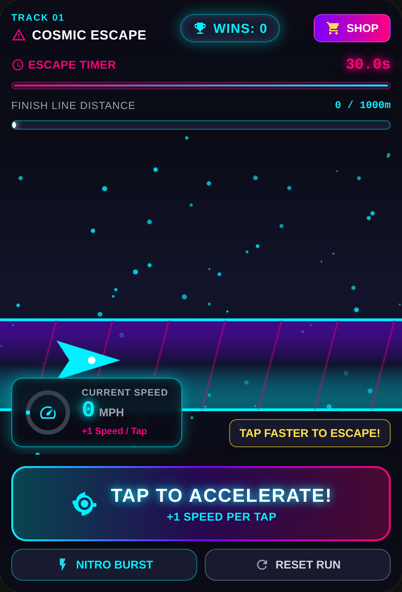 Space Speed Escape cover