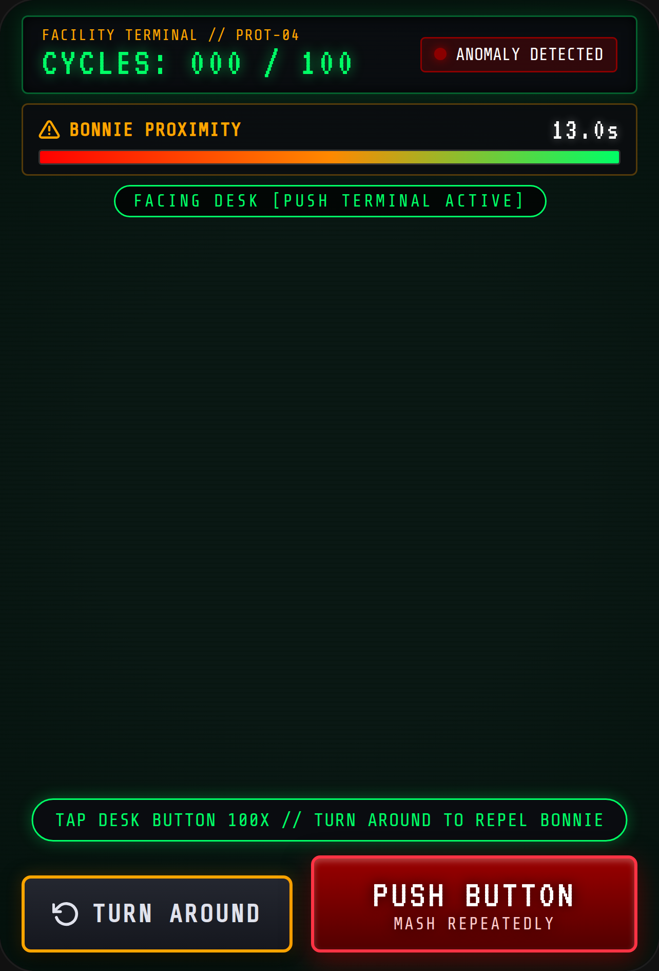 Horror Button masher cover