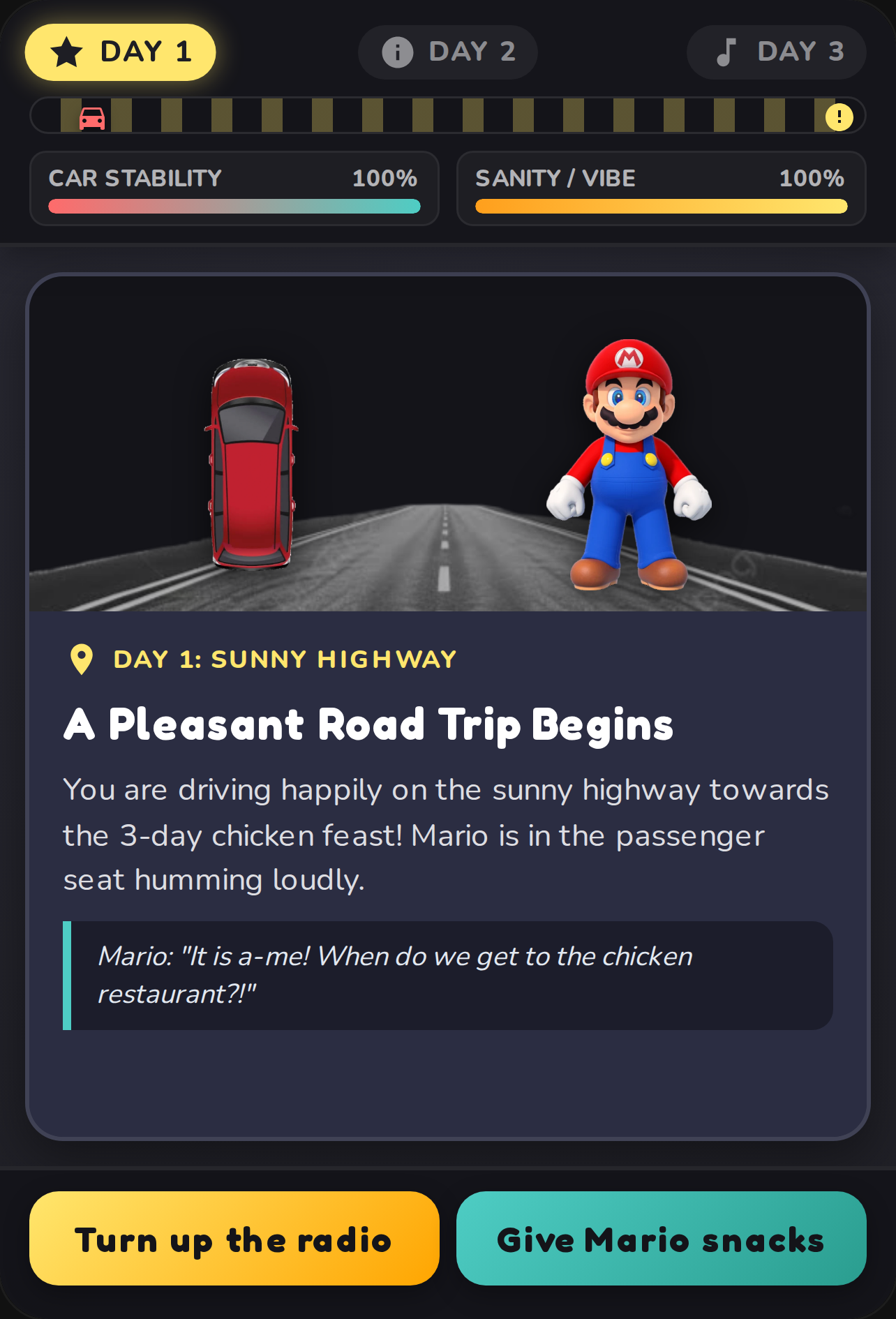 A Happy Little Road Trip (CREDITS TO SMG4 FOR THE EP AND GAME GO WATCH THE EPISODE) cover