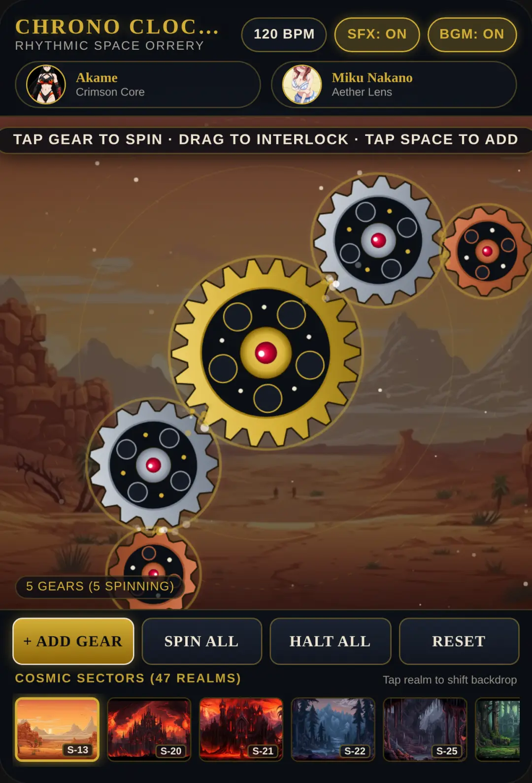 Chrono Clockwork: Rhythmic Space Orrery cover