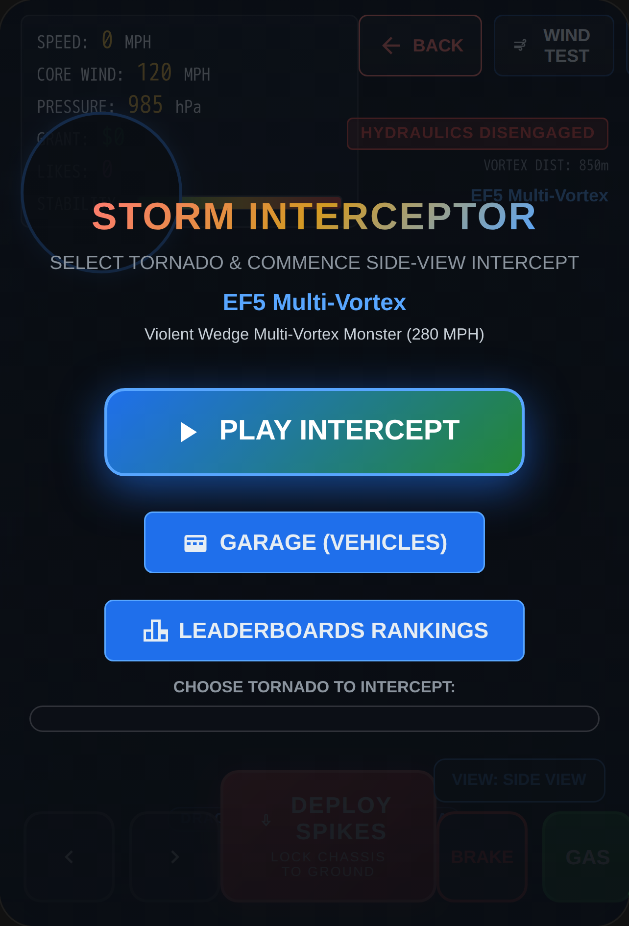 Storm Interceptor: Severe Weather Simulator cover
