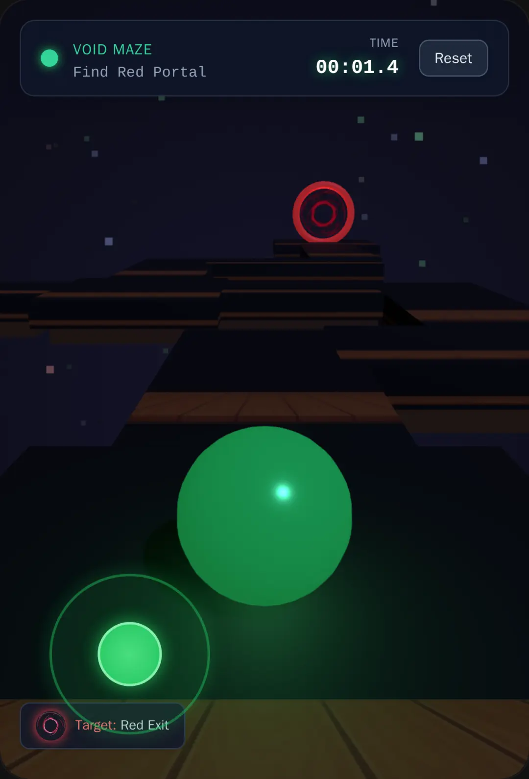 Void Marble - 3D Low-Poly Maze cover