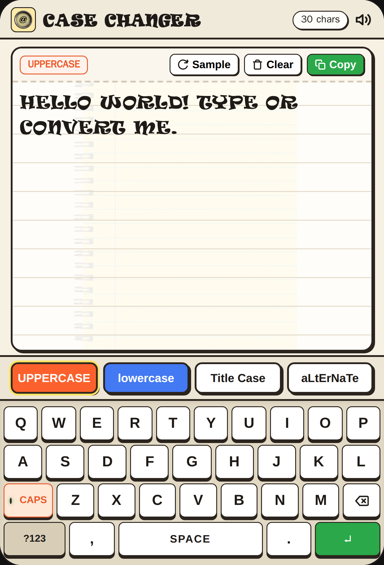 ABC type cover
