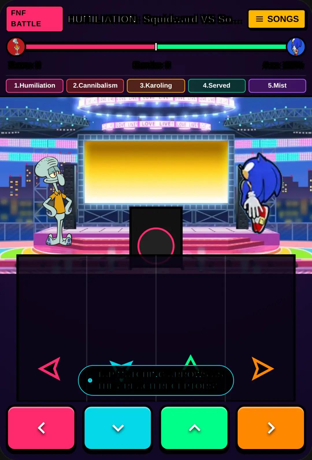 FNF: SpongeBob VS Sonic cover
