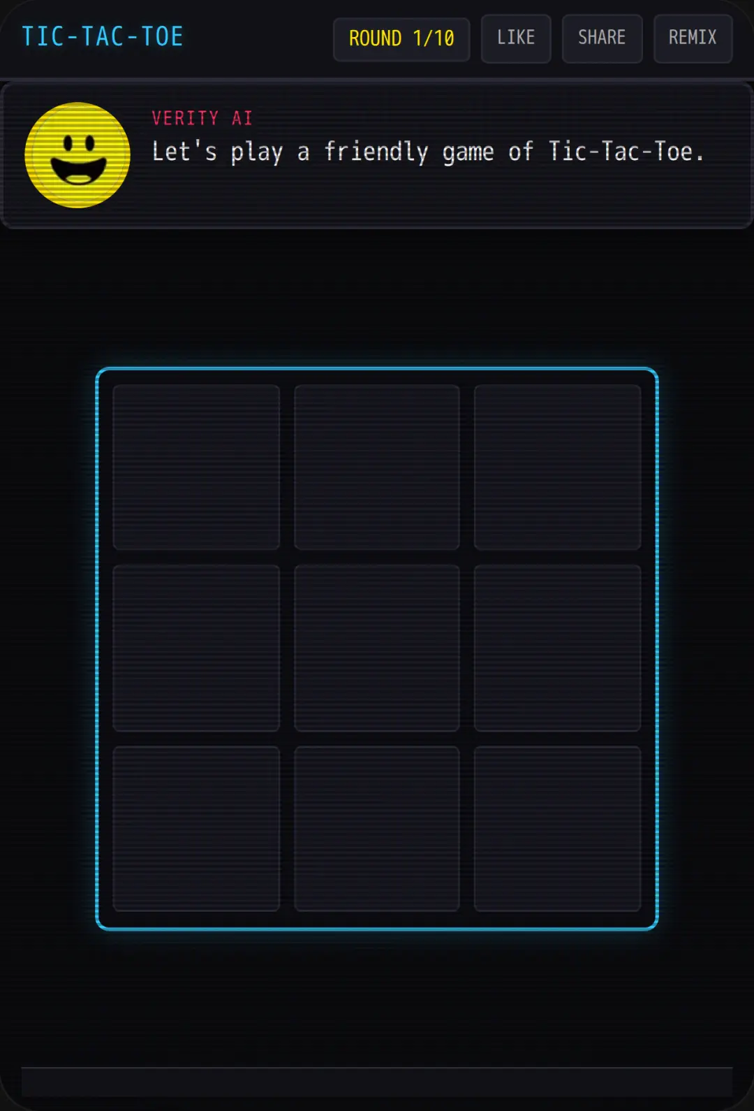 Tic-Tac-Toe Nightmare cover