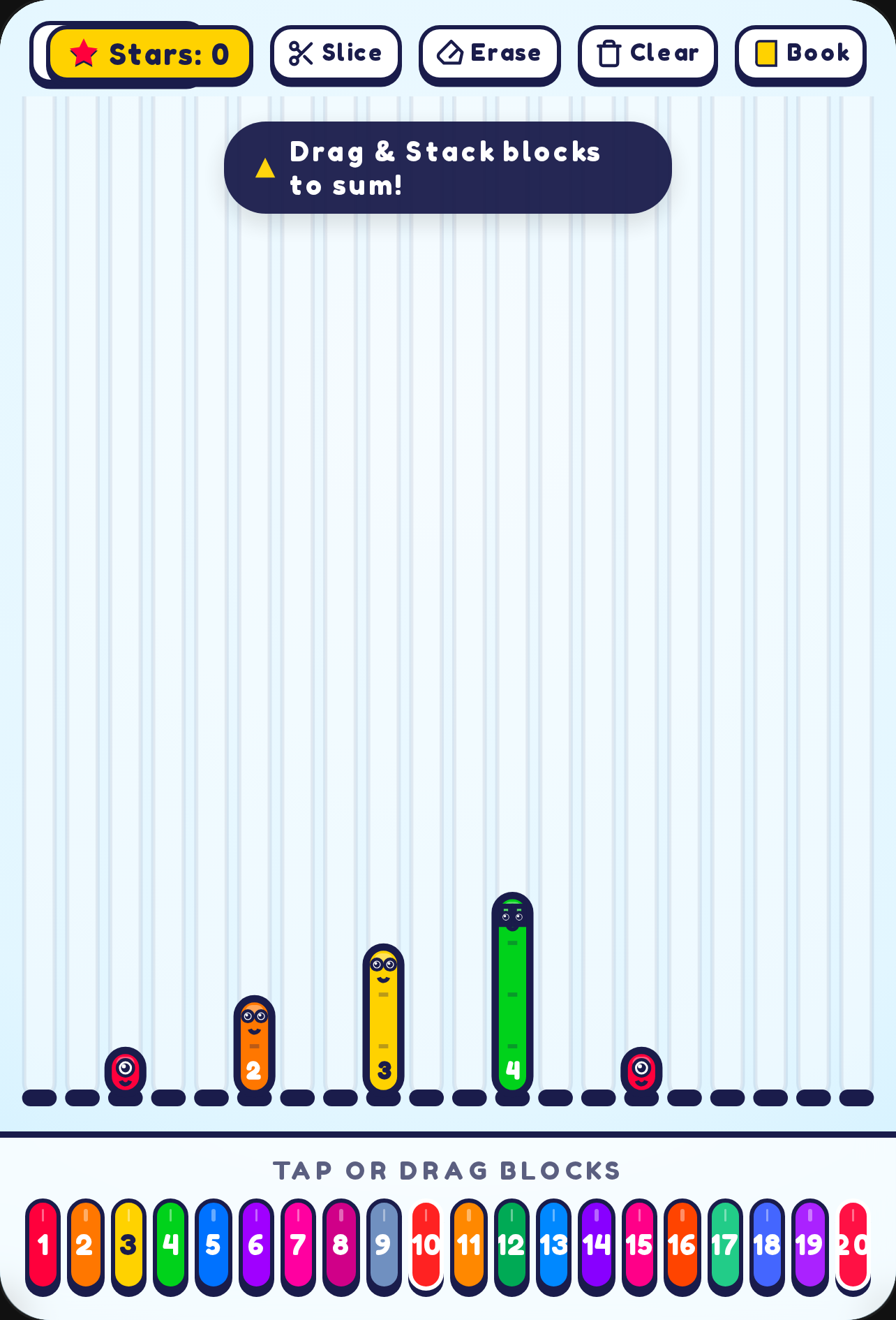 Number Blocks Stack & Merge cover