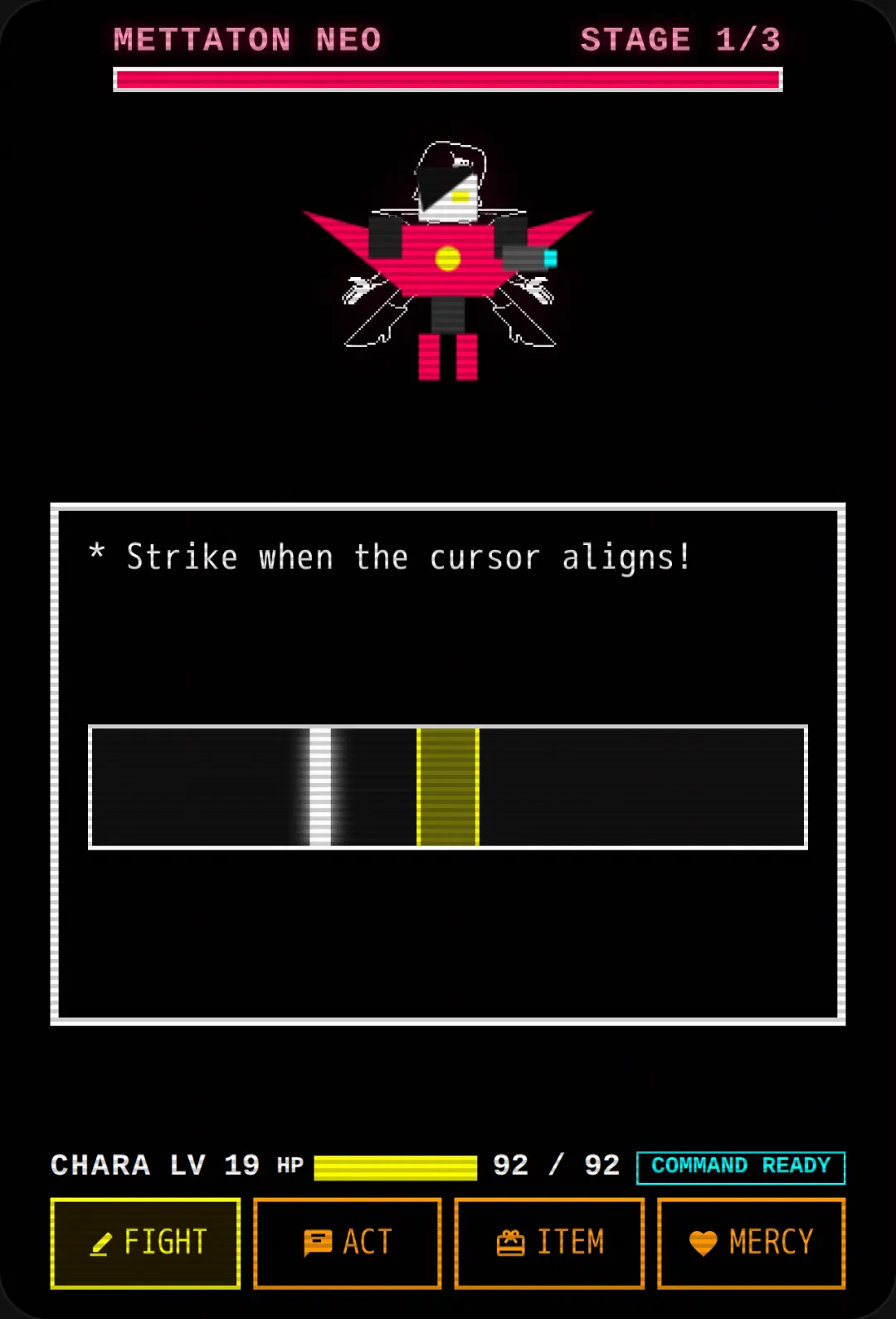 Undertale - Mettaton NEO Battle cover