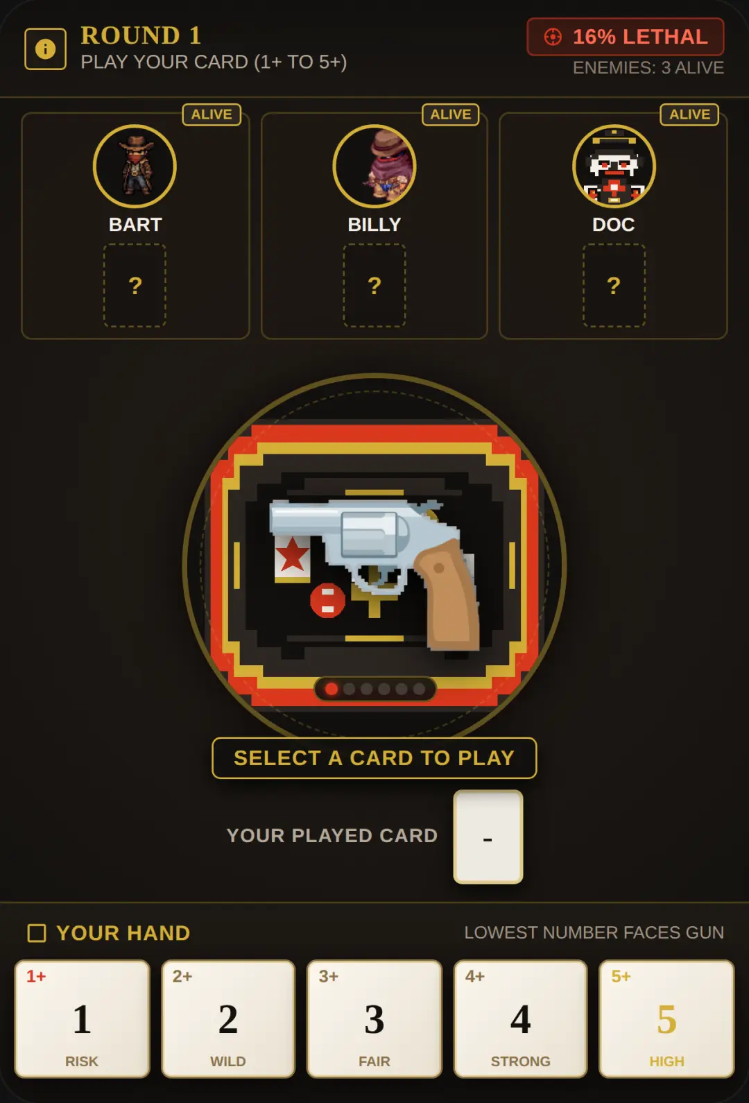 Roulette Revoler But with cards cover