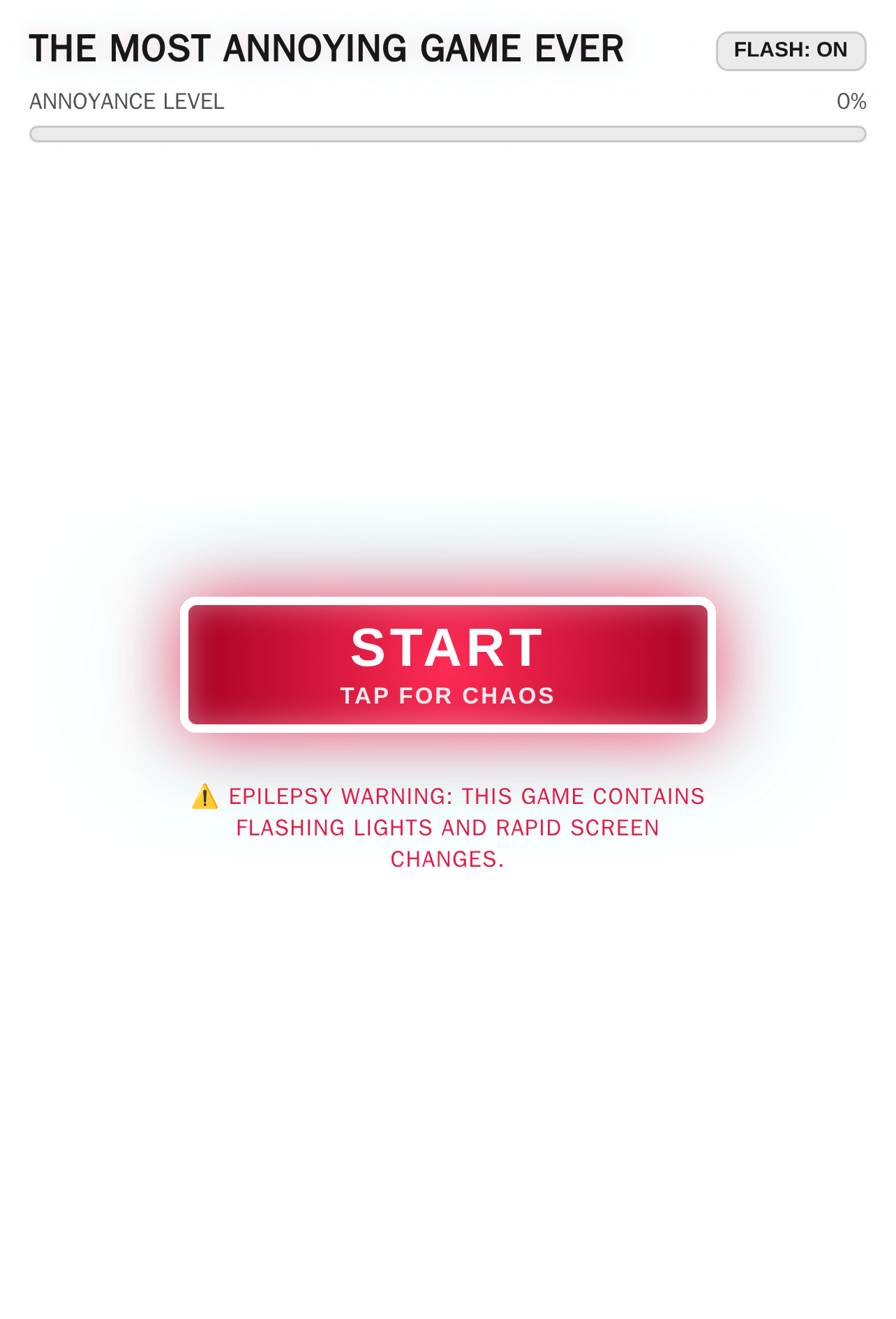 The Most Annoying Game Ever cover