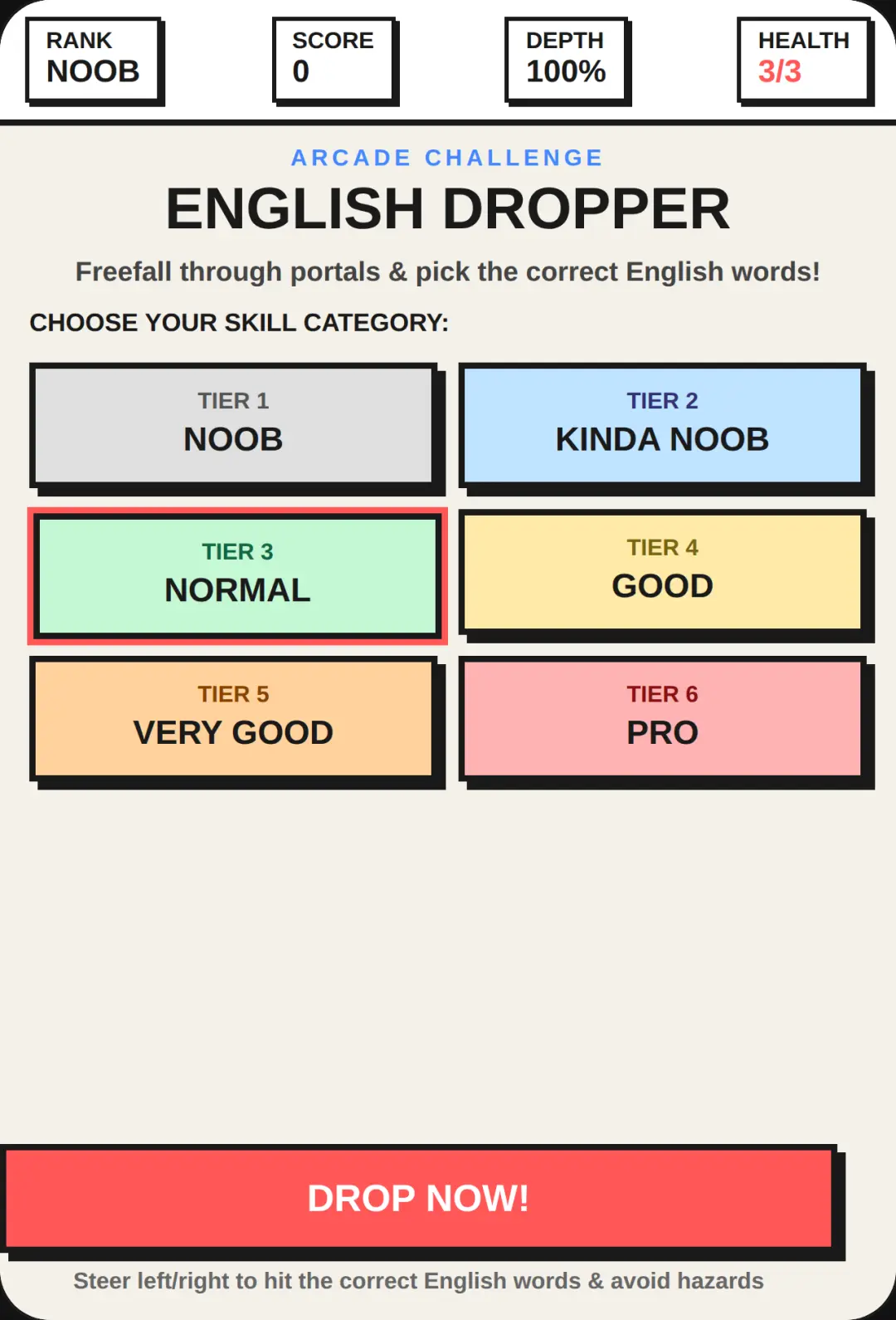 English Dropper cover