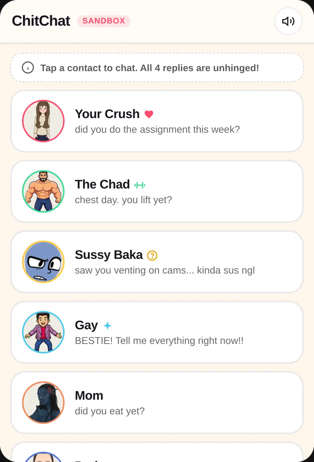 ChitChat Sandbox cover