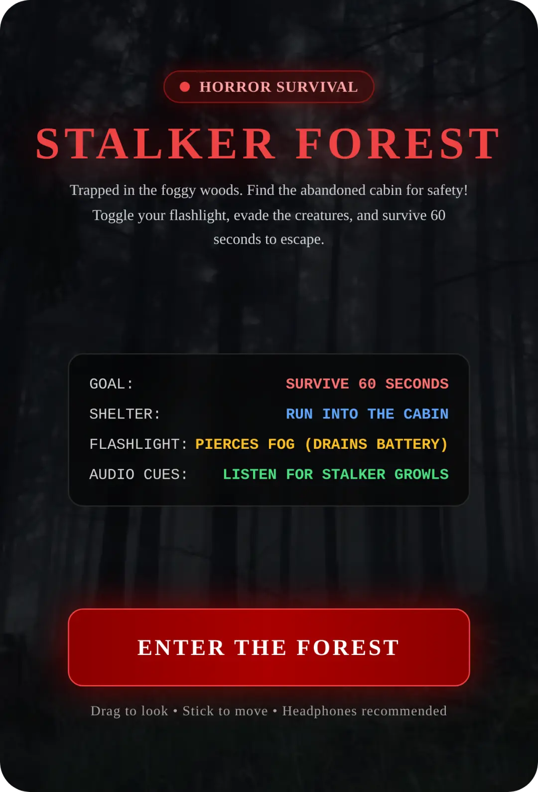 Stalker Forest - Horror Survival cover