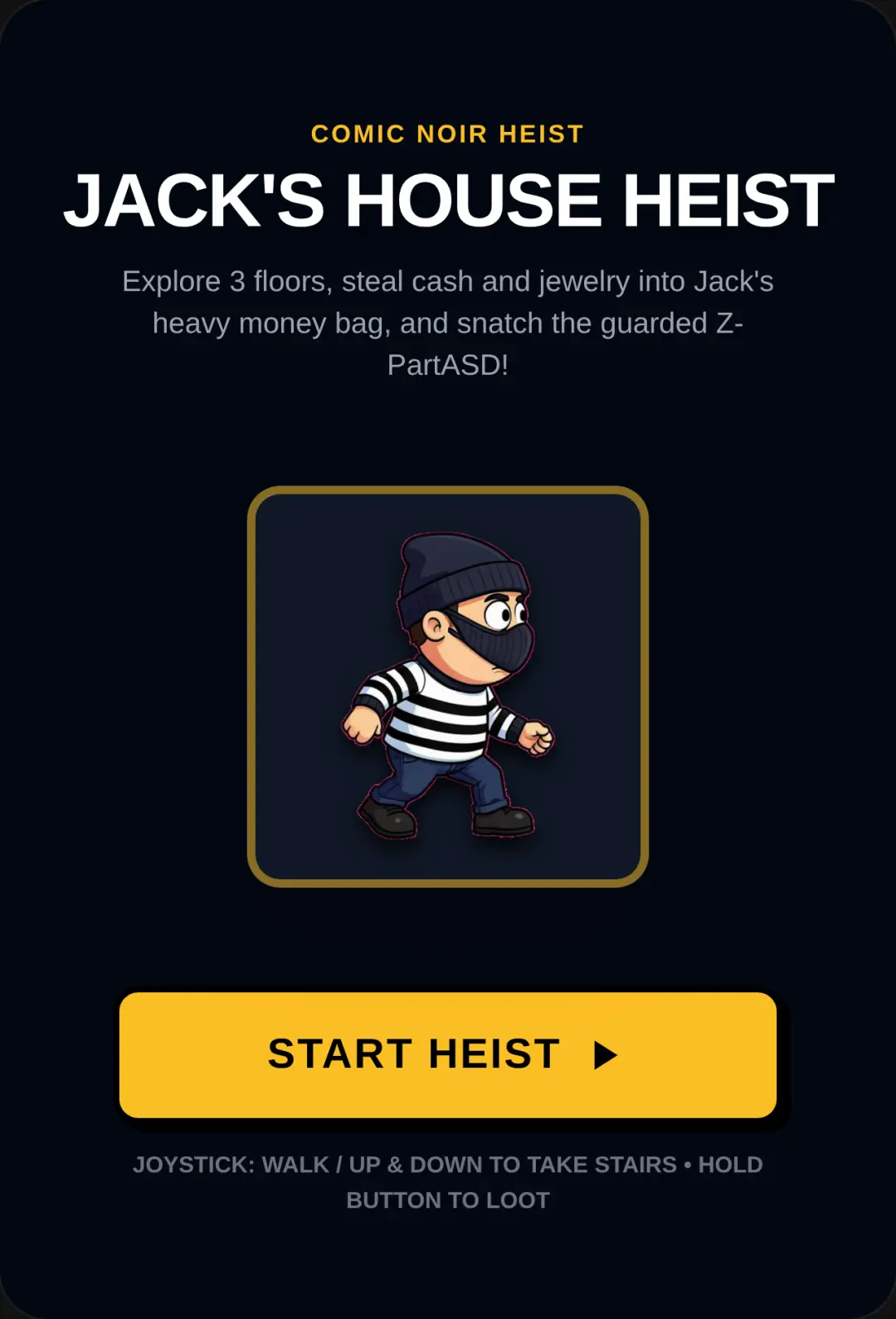 Jack's House Heist cover