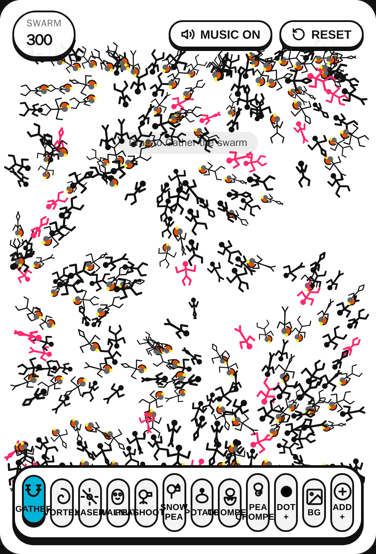 Stickman Swarm Sandbox : talk cover