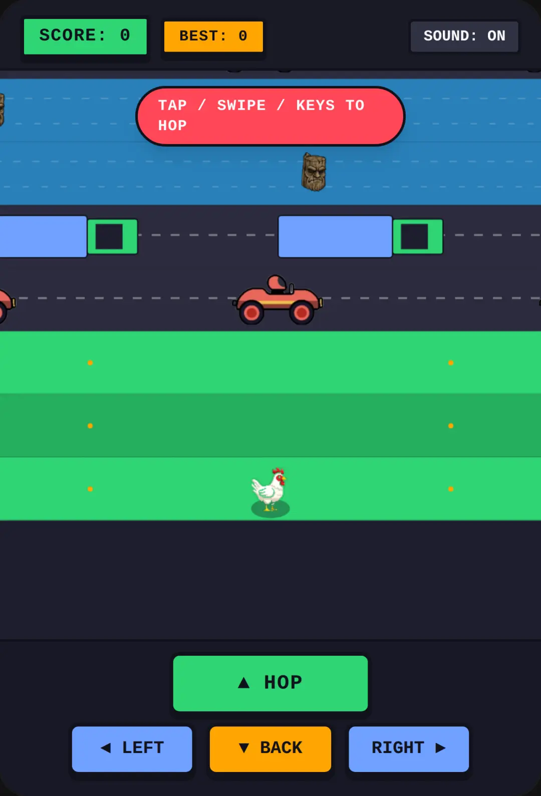 Chicken Crossing Arcade cover