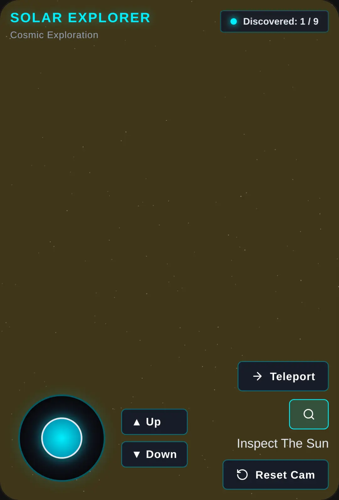 Cosmic Serenity — 3D Solar System Explorer cover