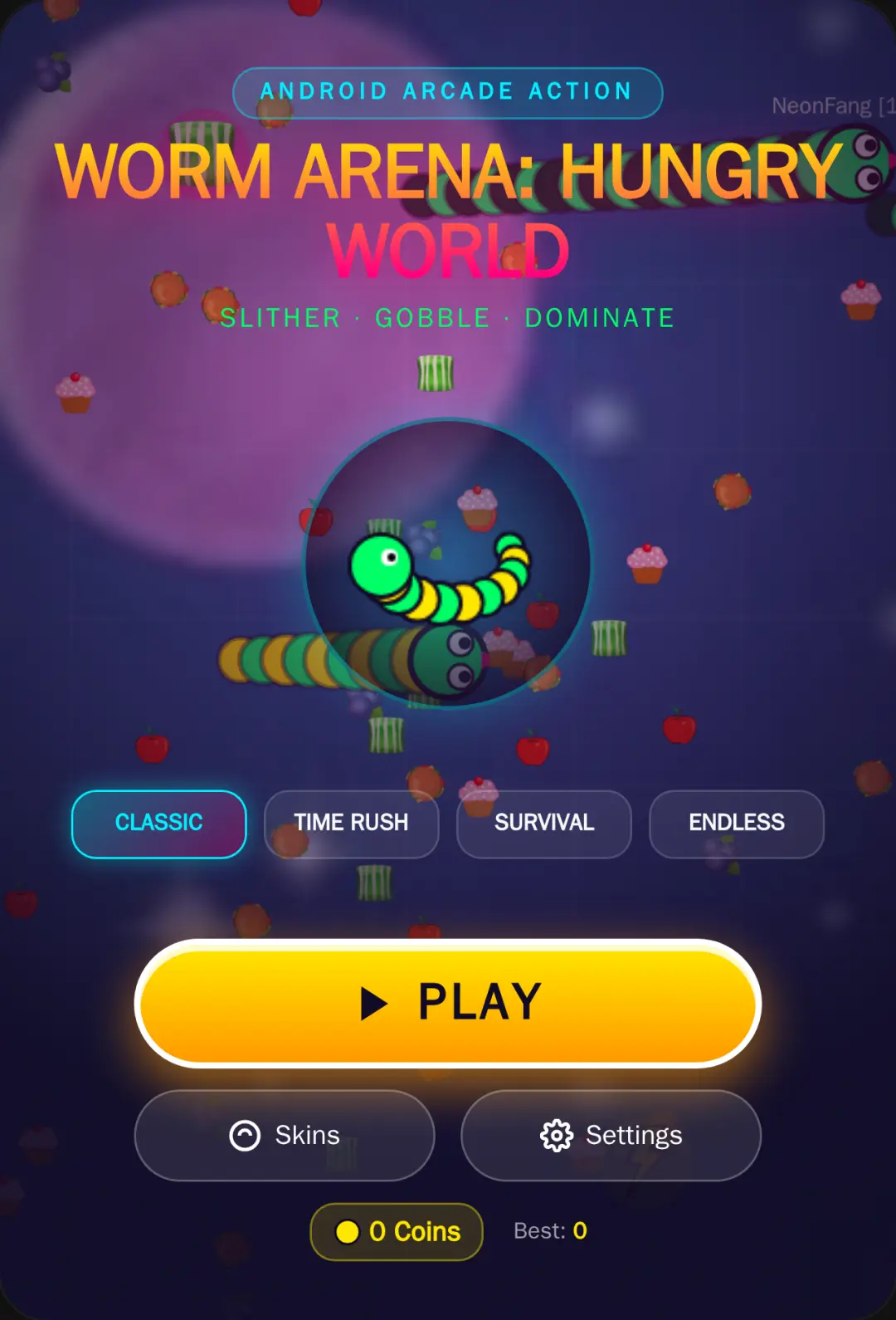 Worm Arena: Hungry World cover