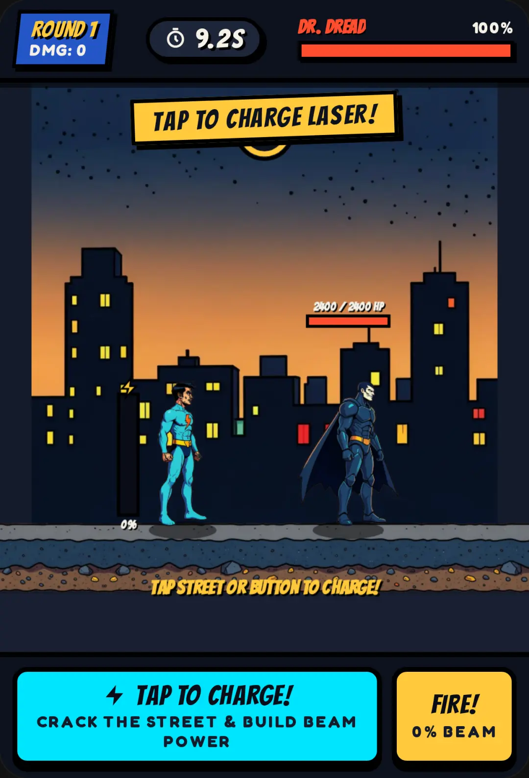 MEGA BEAM SHOWDOWN cover