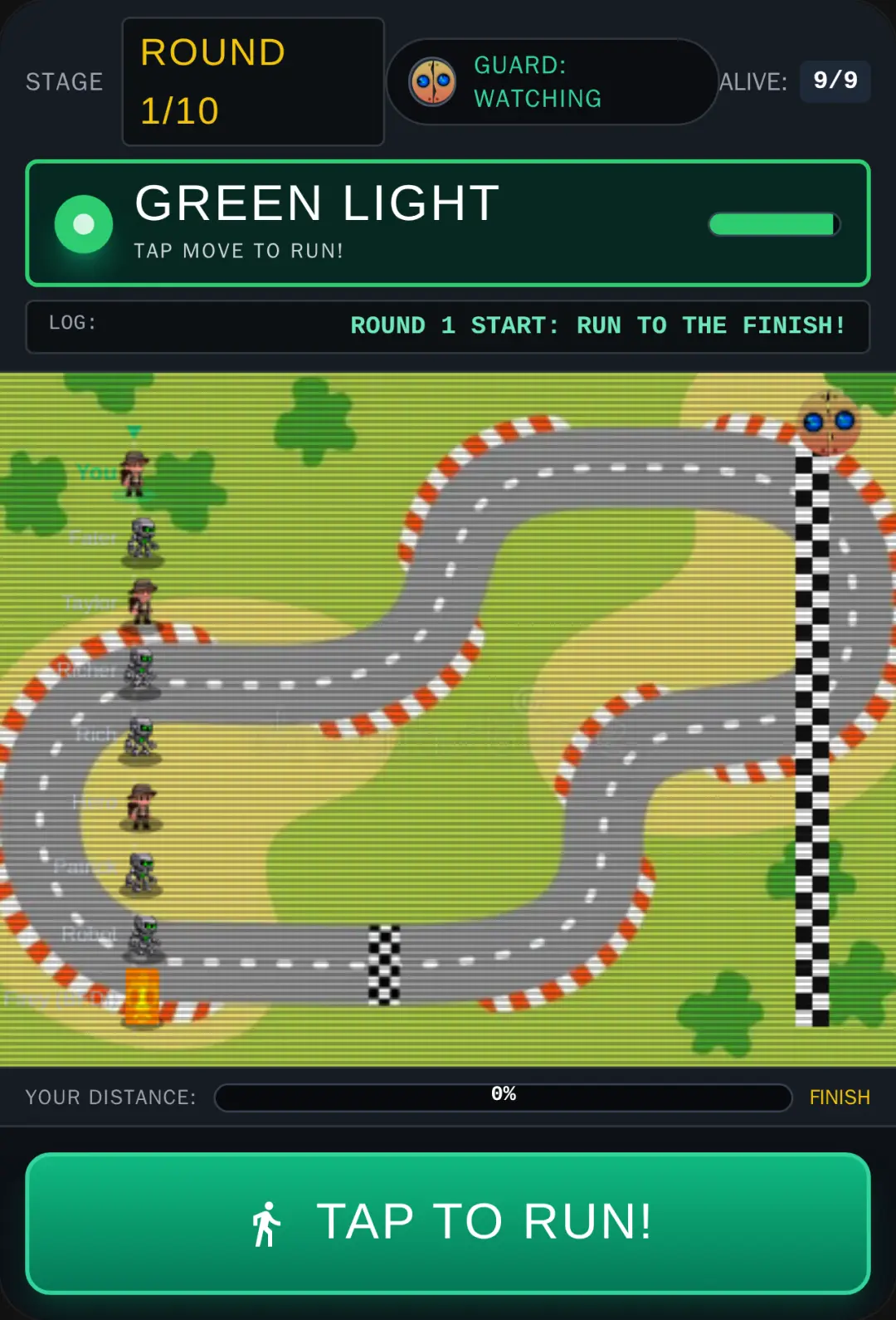 Red Light Green Light - Bot Arena cover