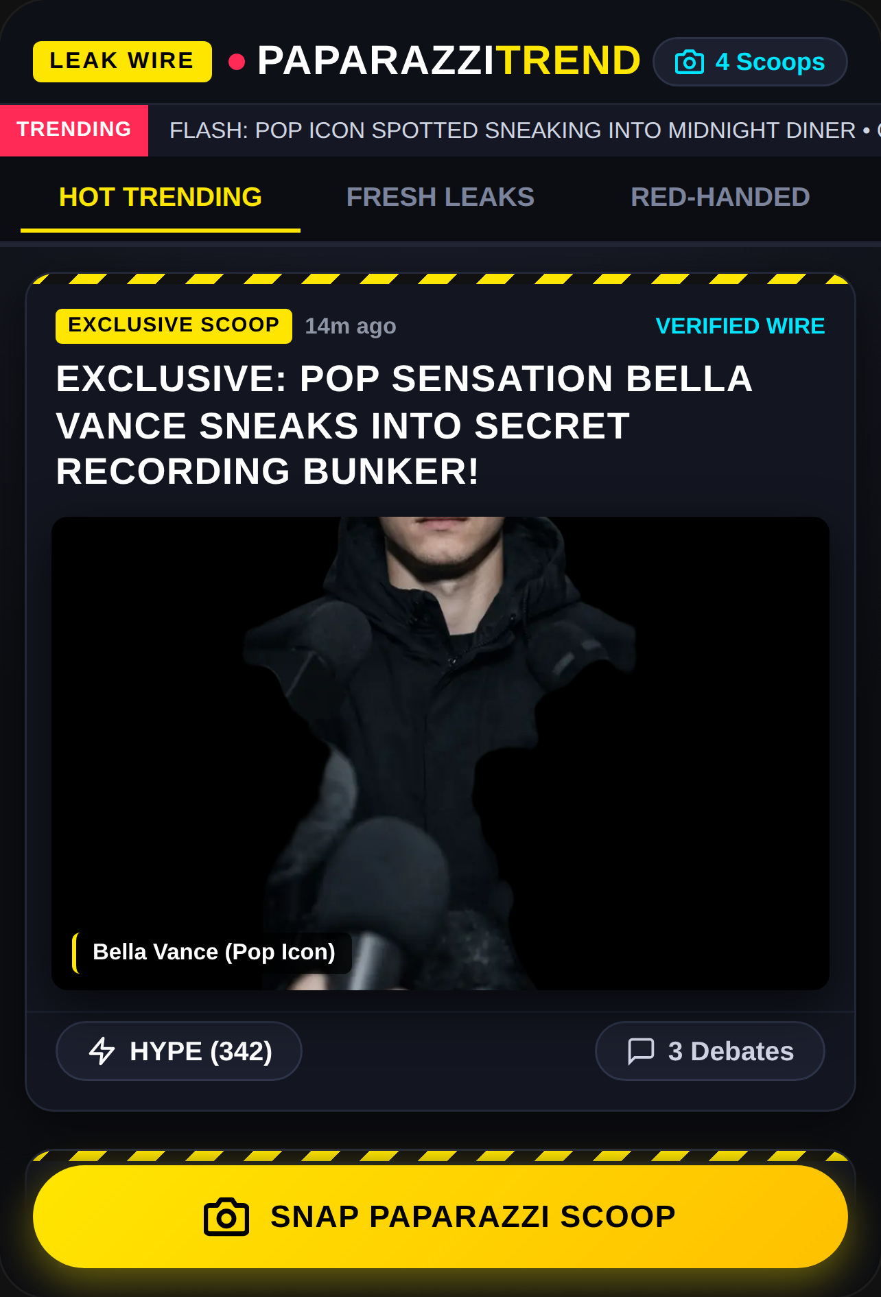 Paparazzi Wire — Celebrity Scandals & Trending Scoops cover