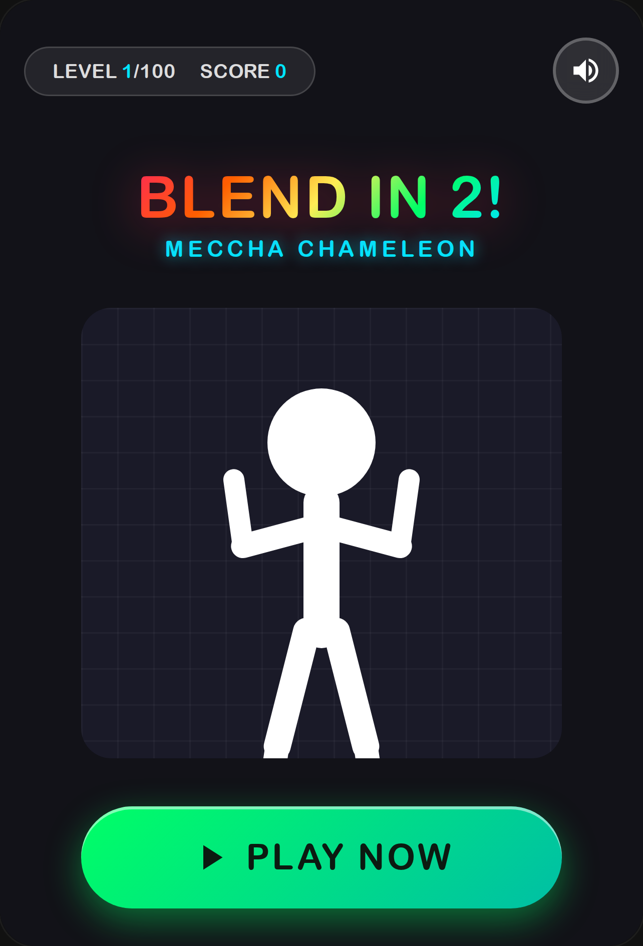 Blend In 2! - Meccha Chameleon Stickman cover