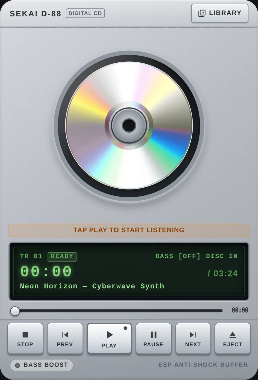 Digital CD MP3 Player cover