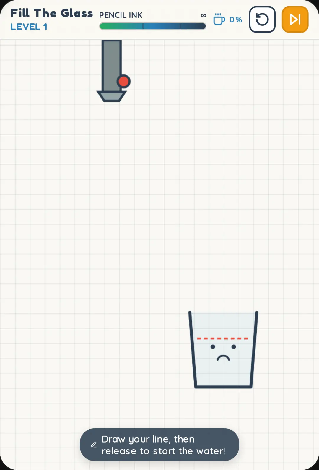 Fill the Glass - Water Flow Puzzle cover