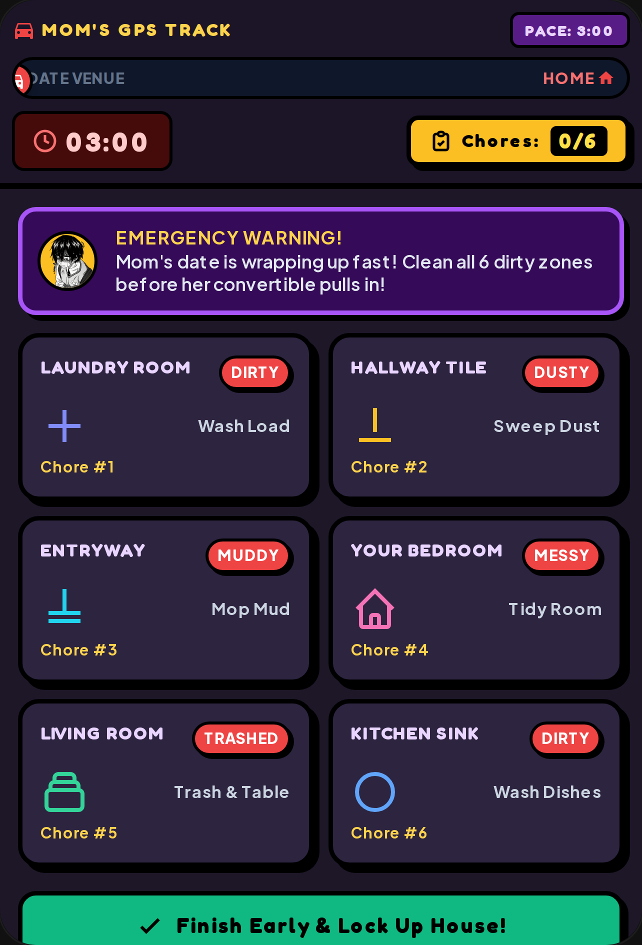 Mom's Date Night Chore Panic! cover