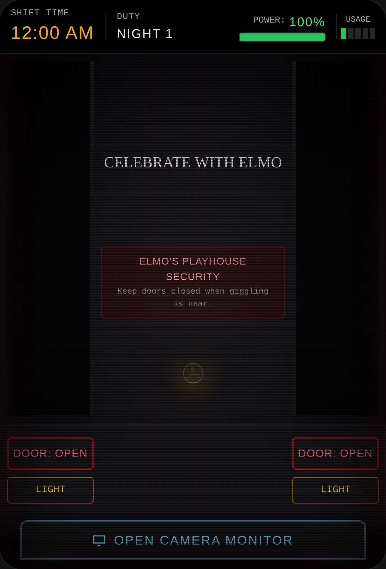 Five Nights at Elmo's - Security Shift cover