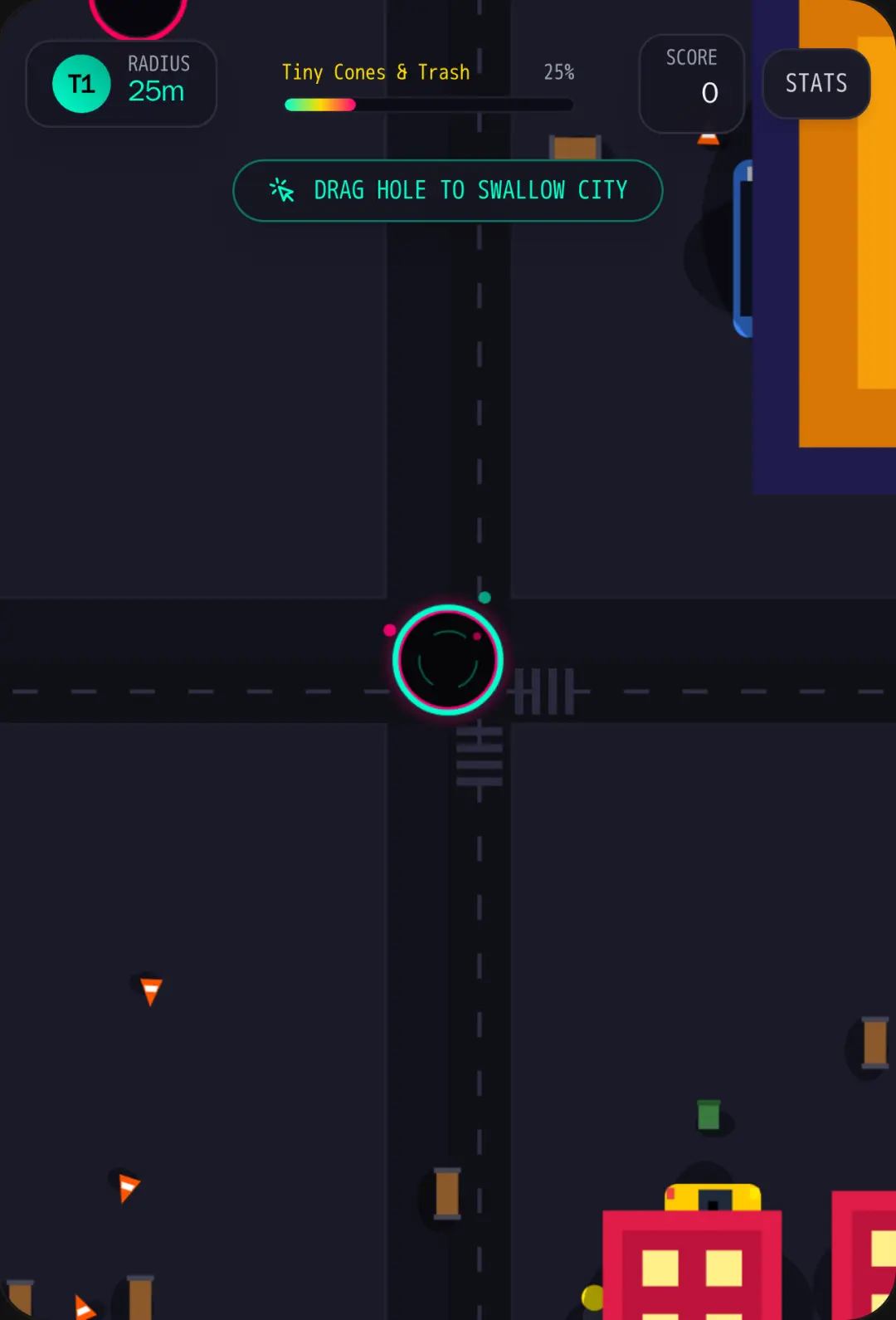 City Hole - Endless 2D Physics Black Hole cover