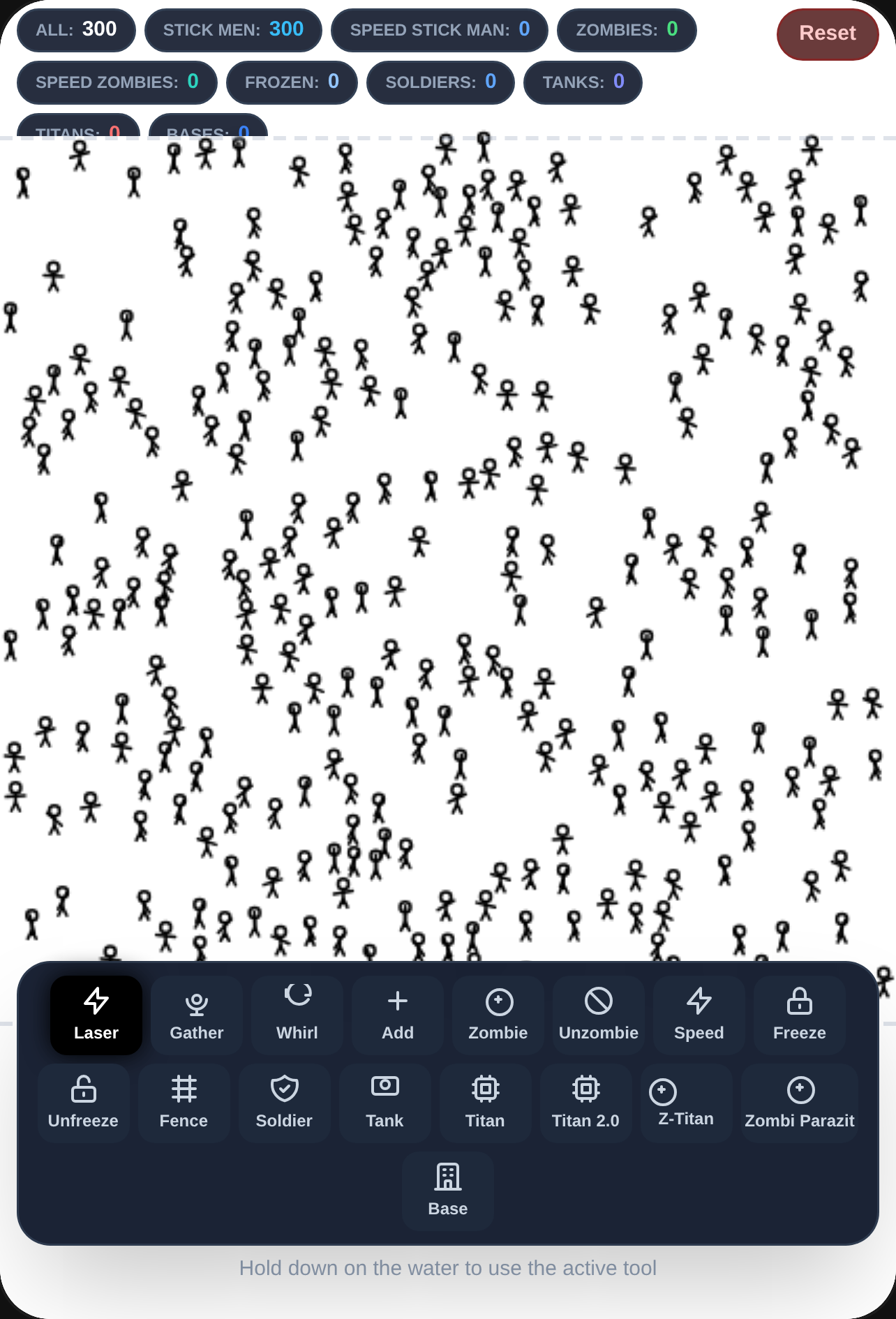 Stickman Swarm Simulator