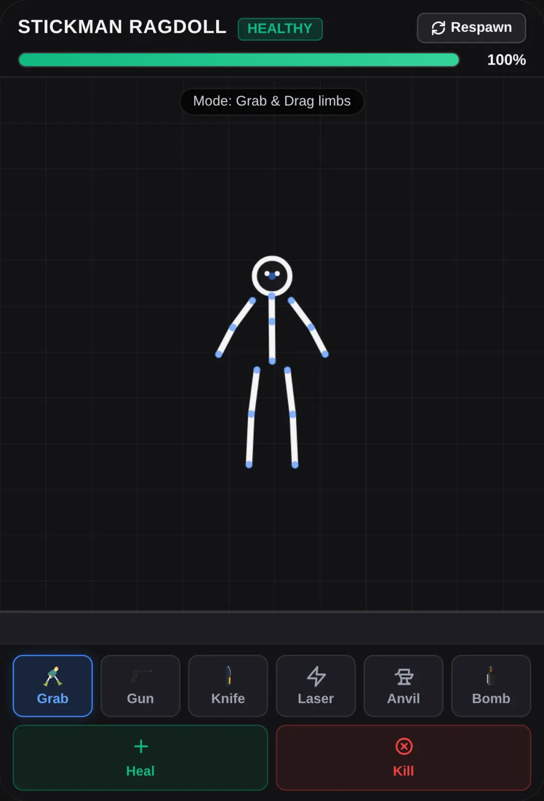 Stickman Ragdoll : Kill Him ☠ cover