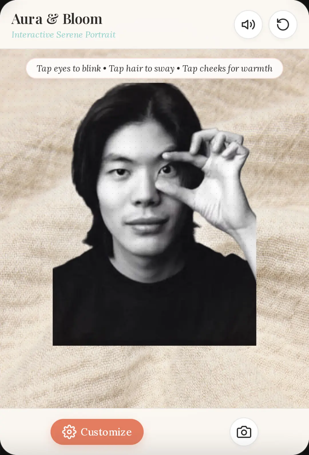 Warm Portrait - Interactive Experience cover