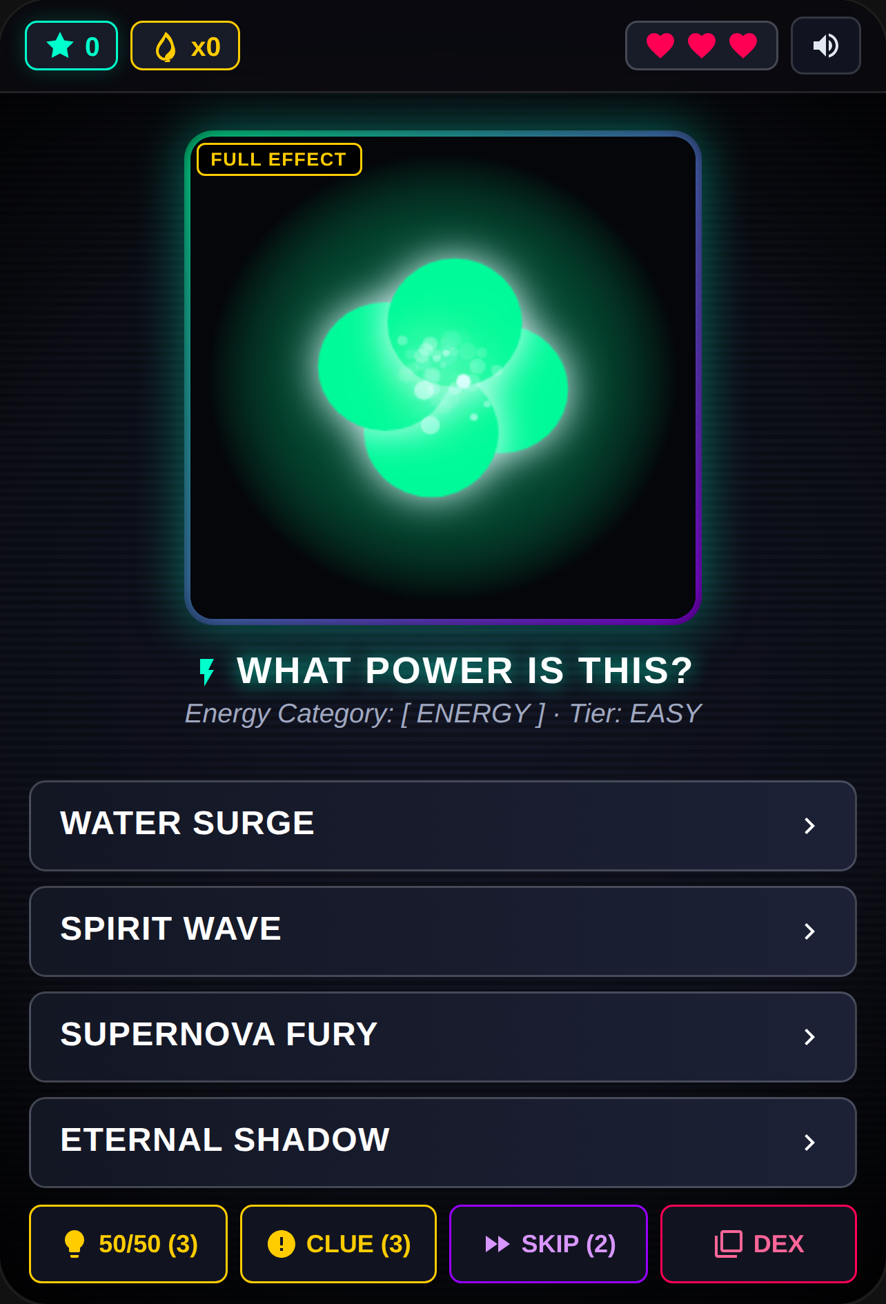 POWER GUESS — Endless Anime Power Quiz cover