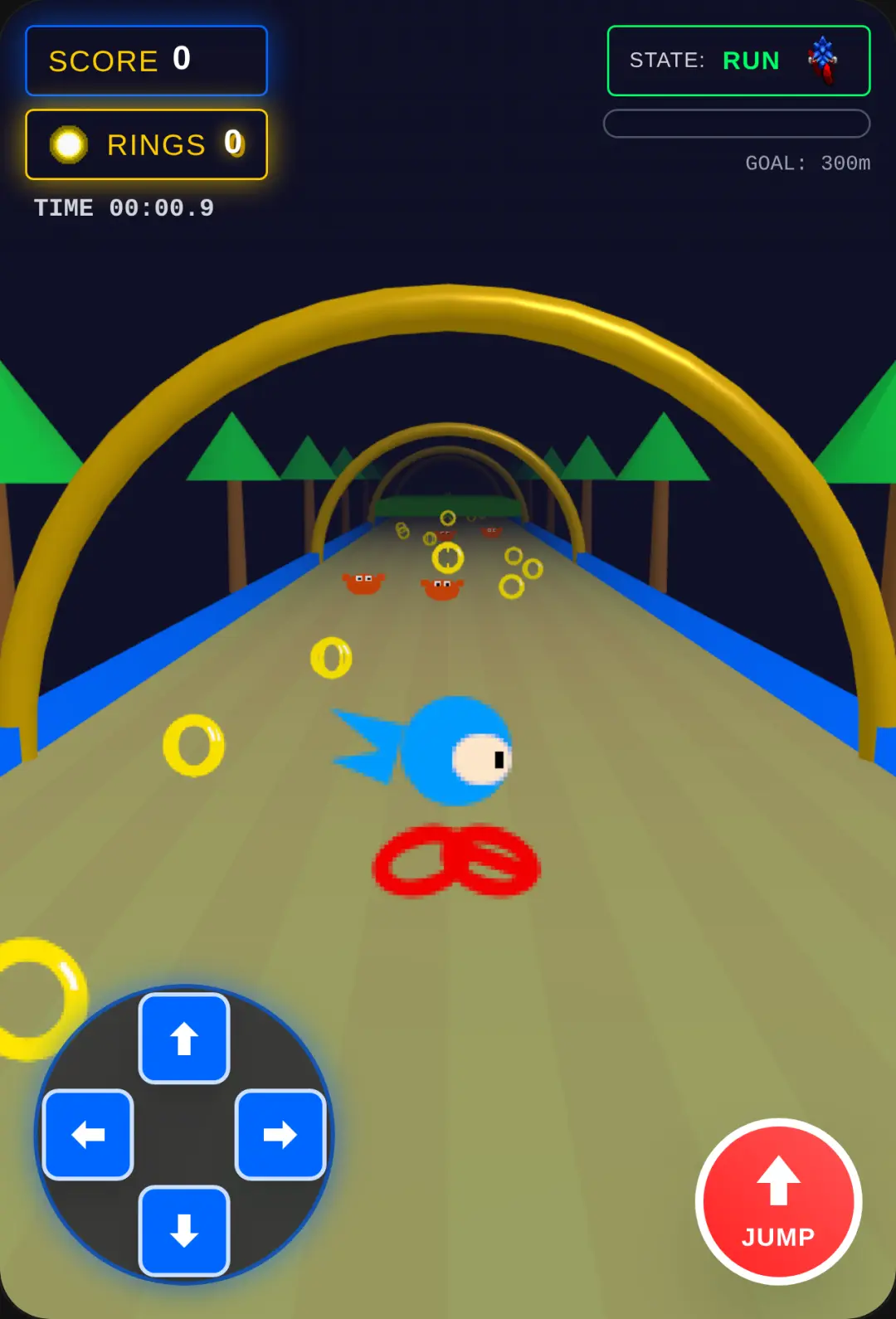 Sonic 2.5D Dash cover