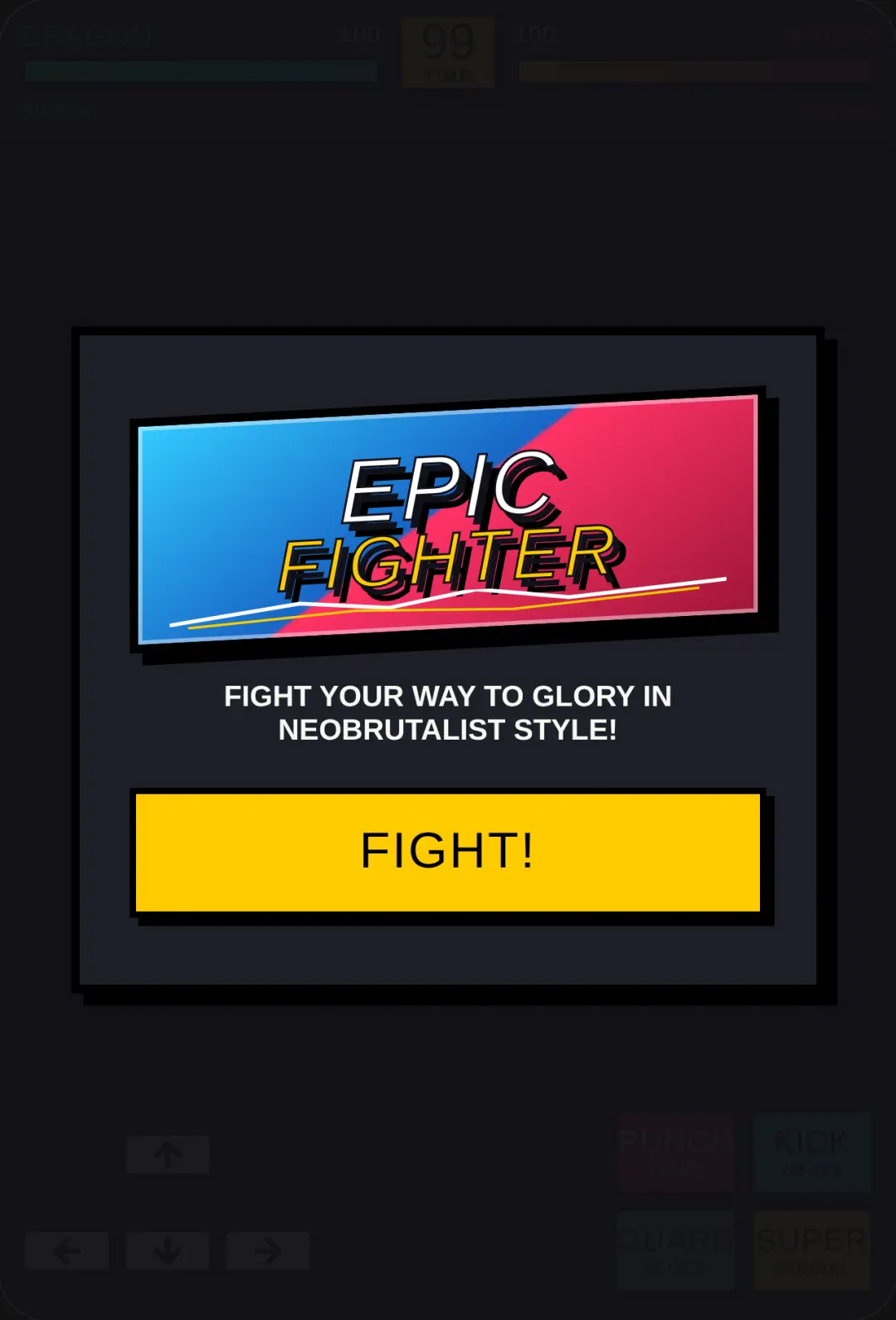 Epic fighter cover