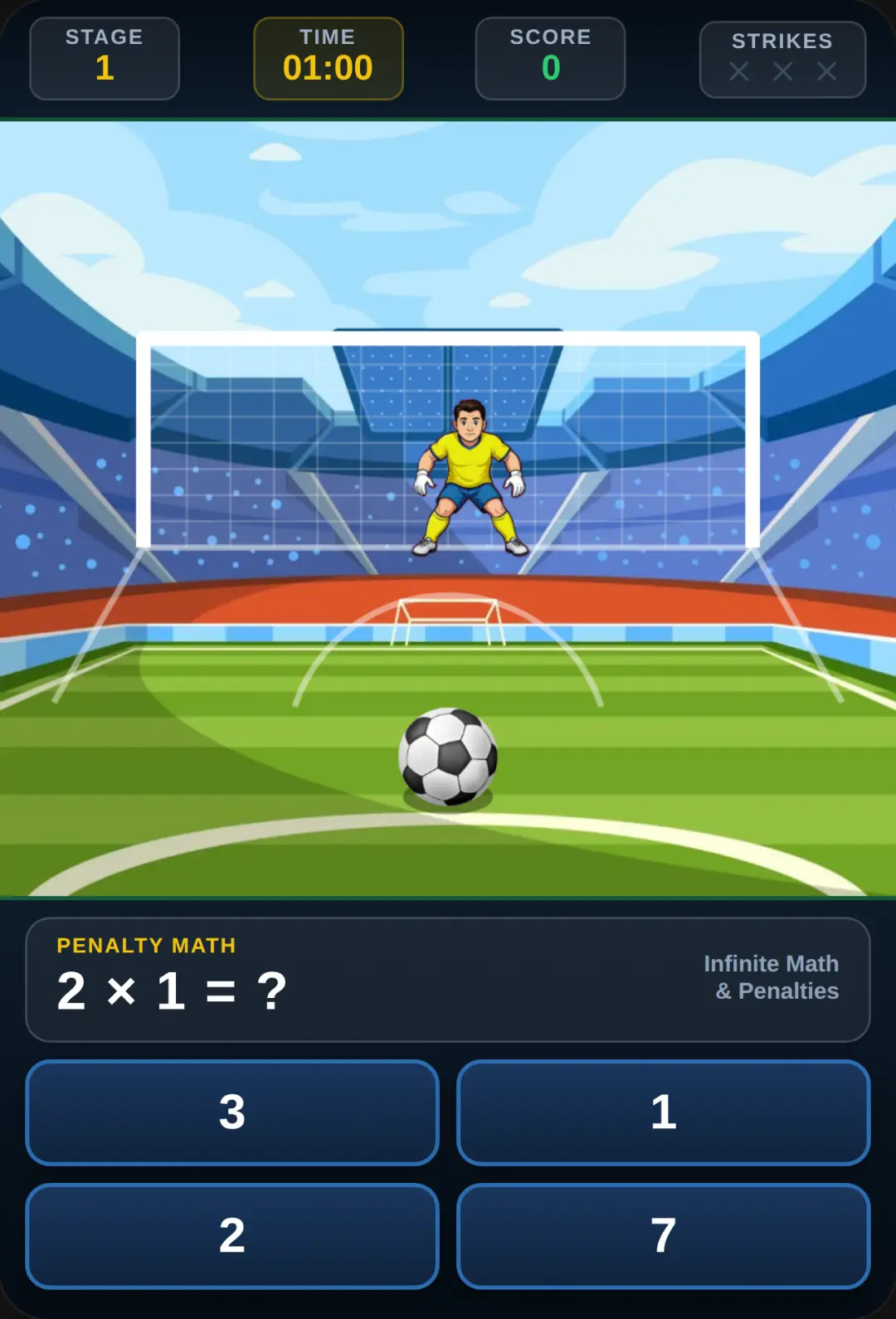 Math Penalty Shootout cover