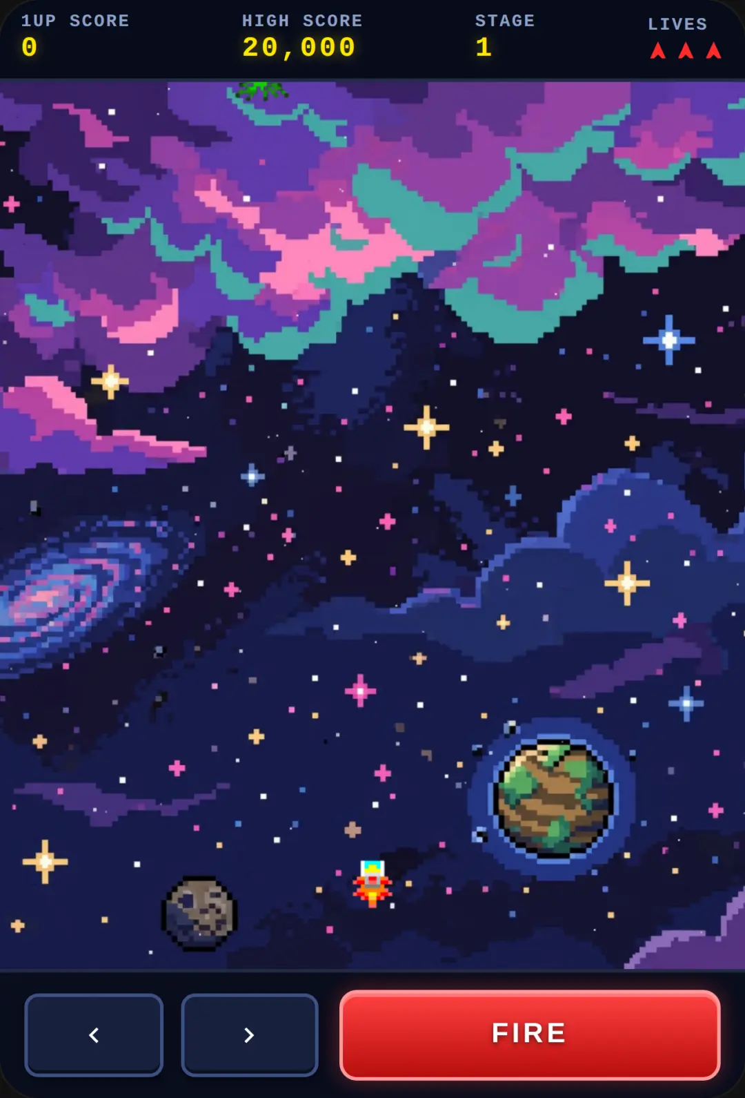 Galaga Retro cover