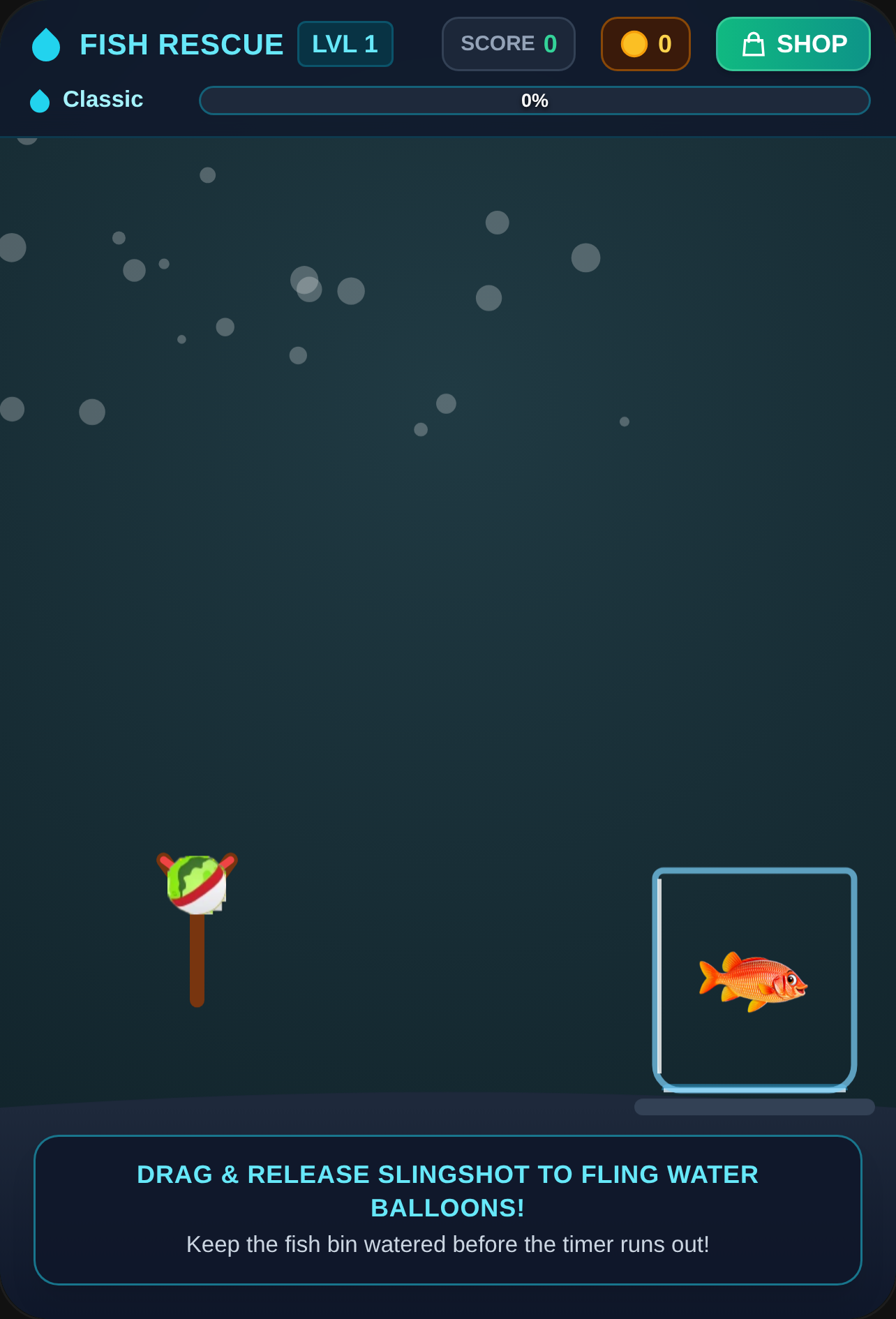 Fish Rescue - Water Balloon Slingshot cover