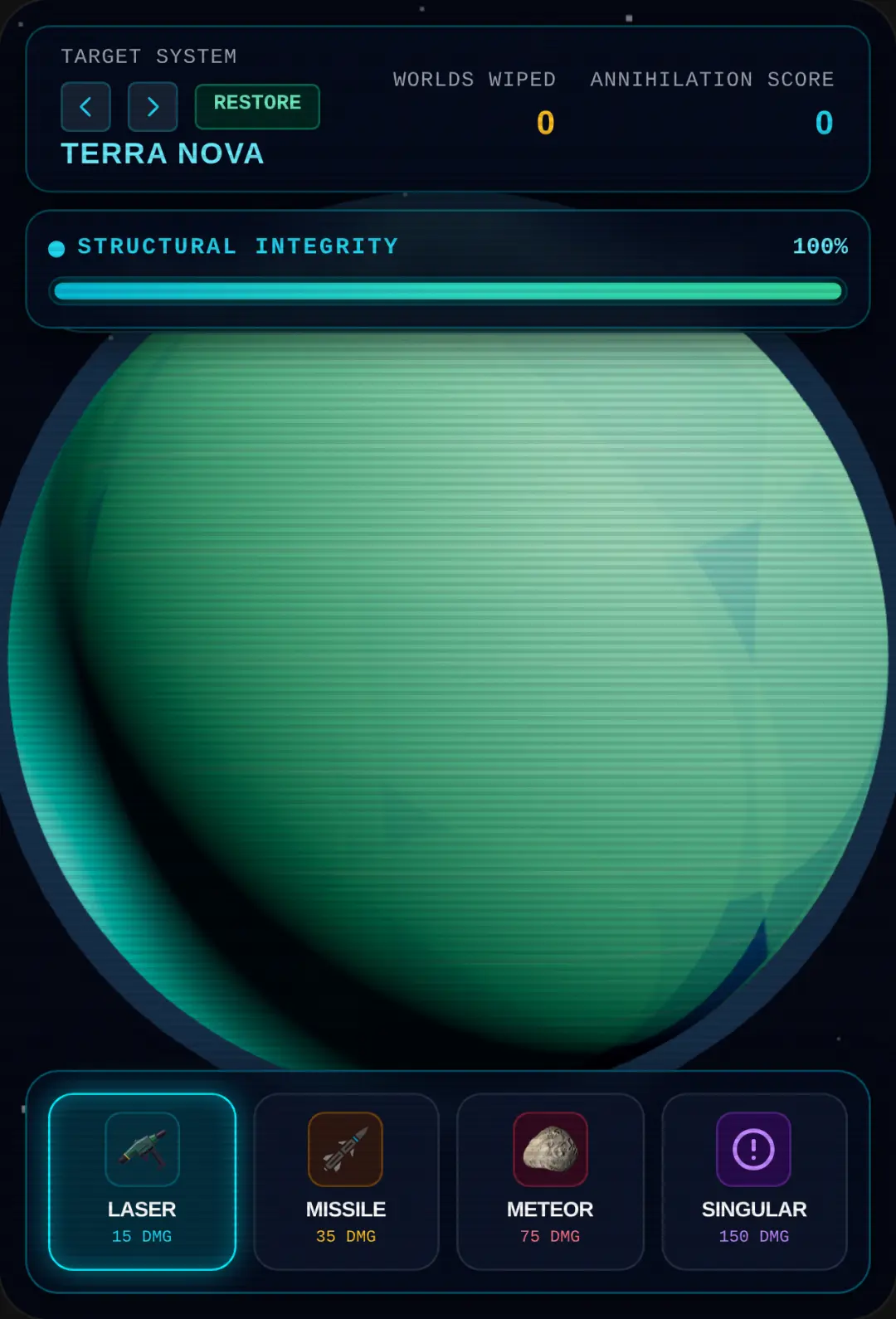 Planetary Annihilation 3D cover