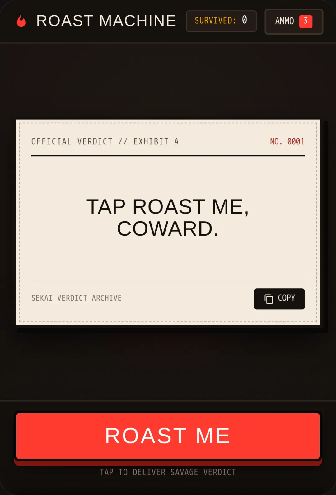 ROAST MACHINE cover