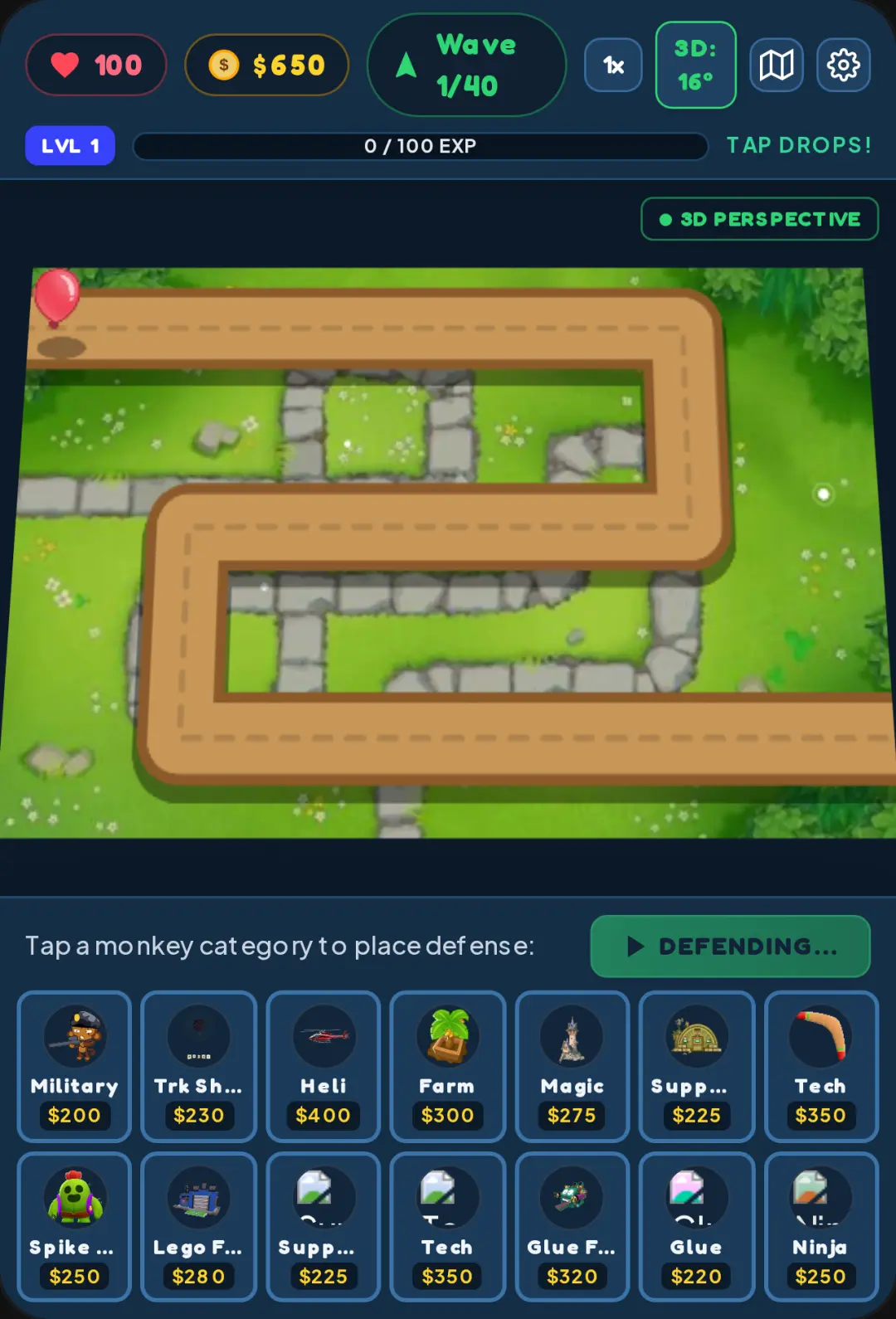 Balloon Tower Defense cover
