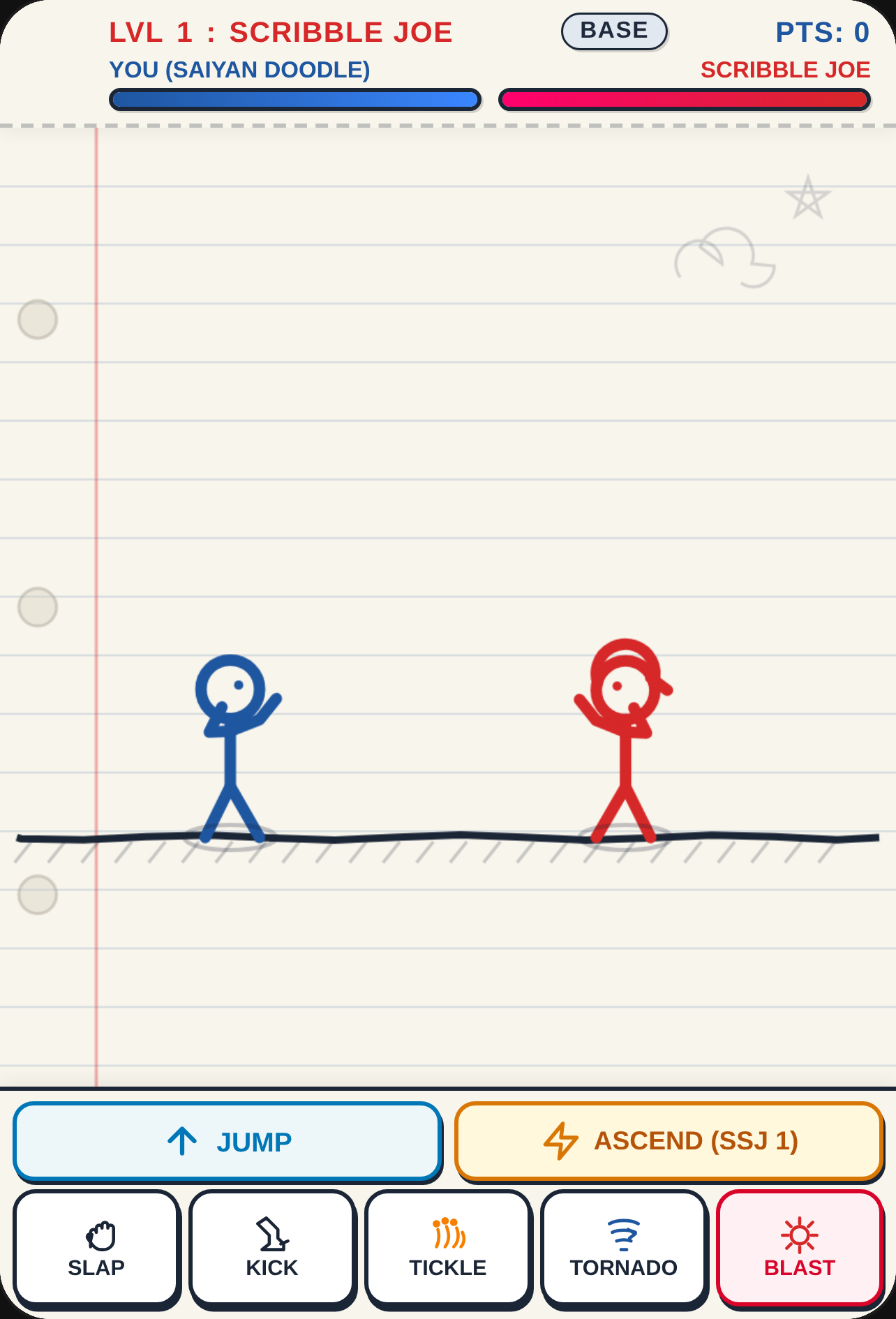 Paper Stickman Brawl: Saiyan Evolution cover