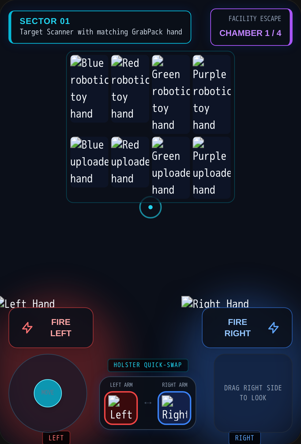 GrabPack Facility Escape cover