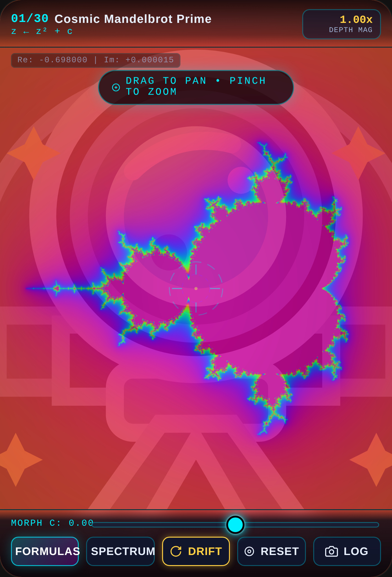Cosmic Observatory - 30 Fractal Formulas cover