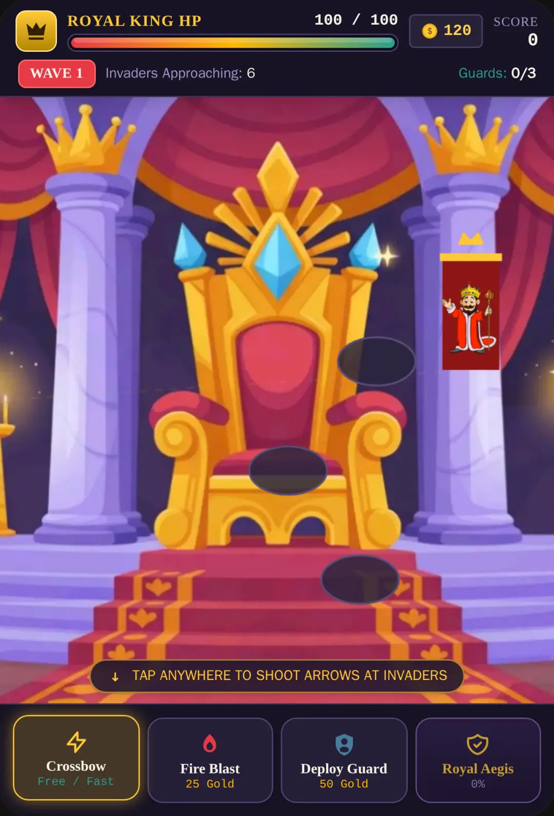 Save the King - Royal Castle Defense cover