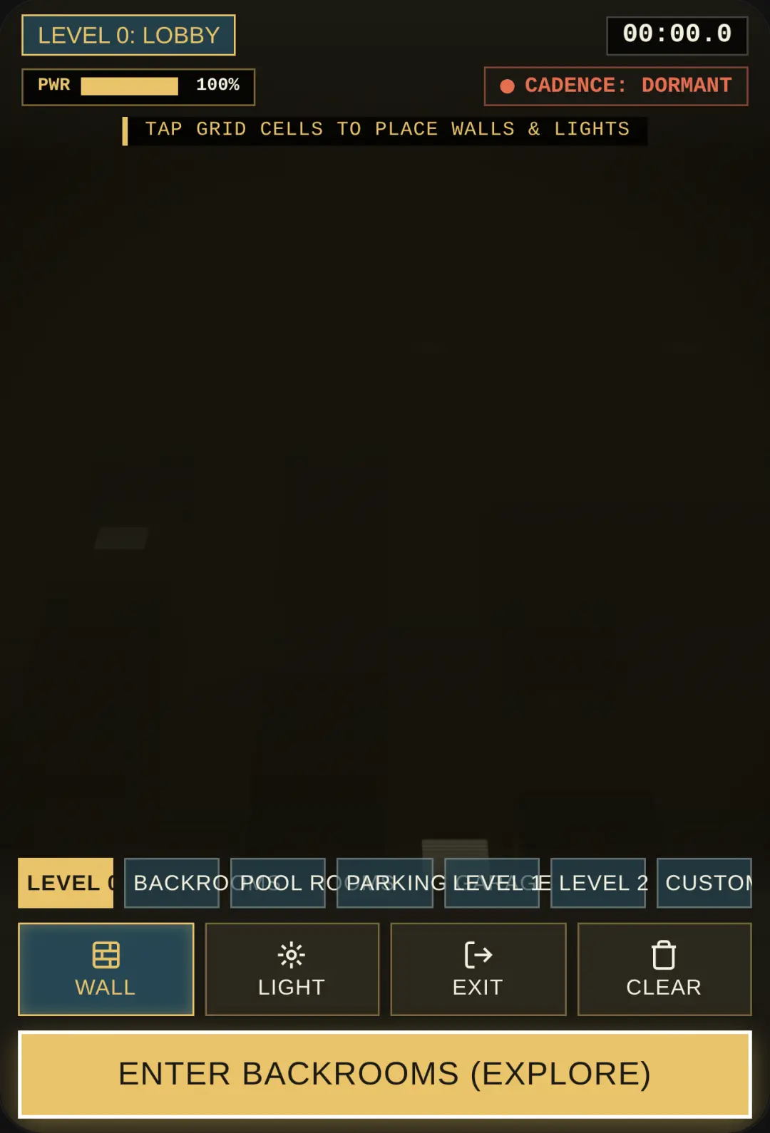 Escape levels of the backrooms cover