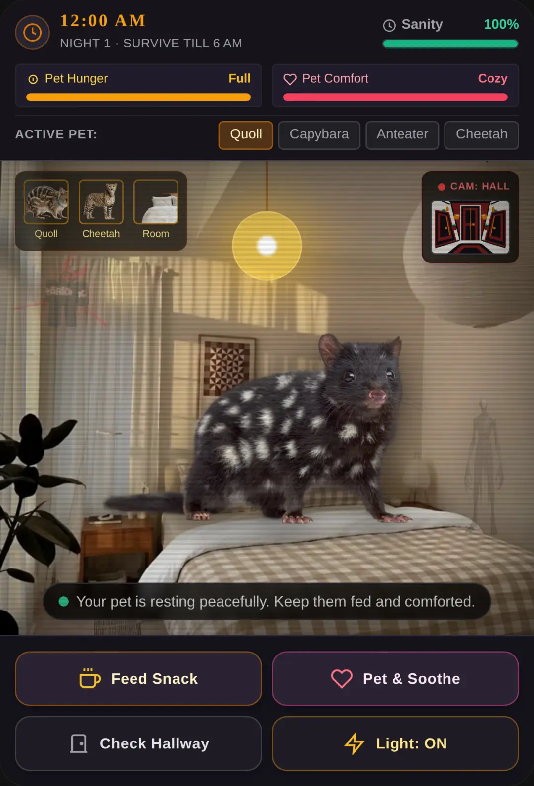 Survive the Night: Cozy Pet Horror cover