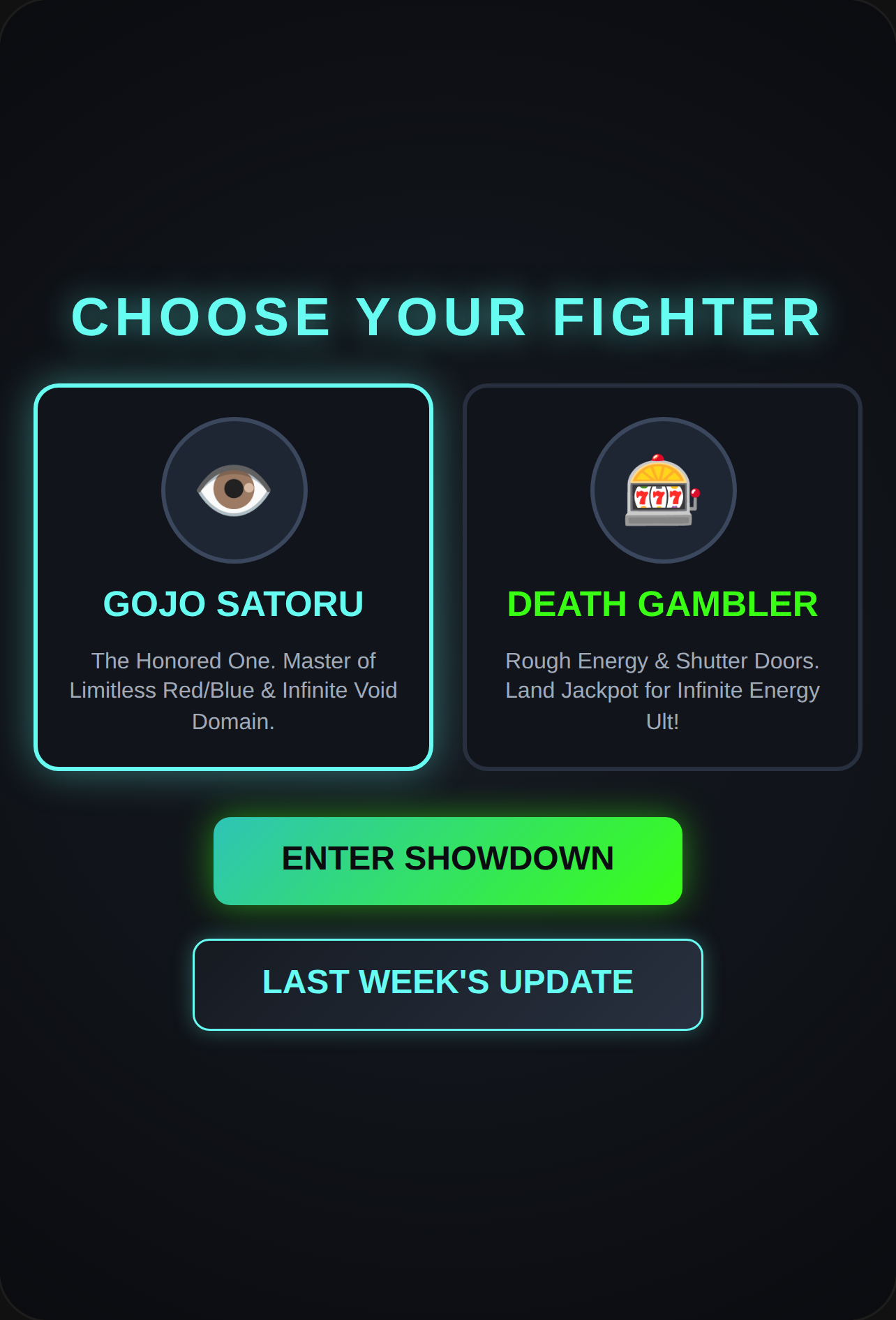 JJS: Jujutsu Showdown cover
