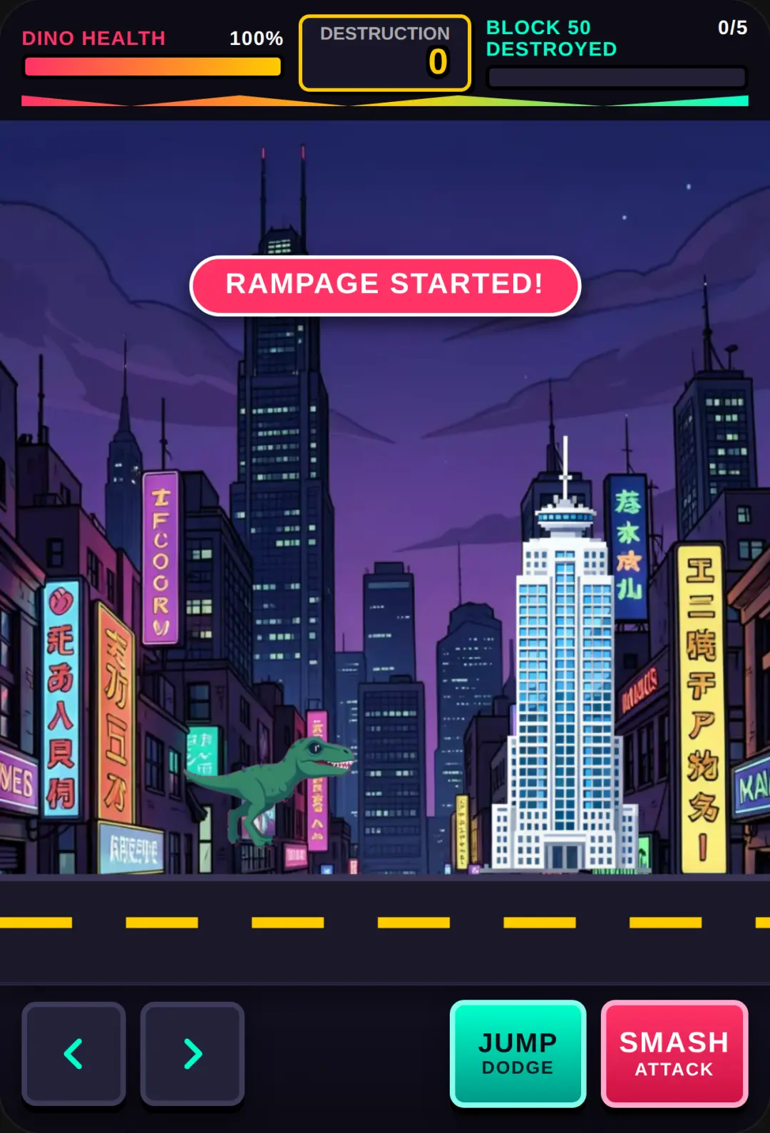 Dino Rampage 50 cover